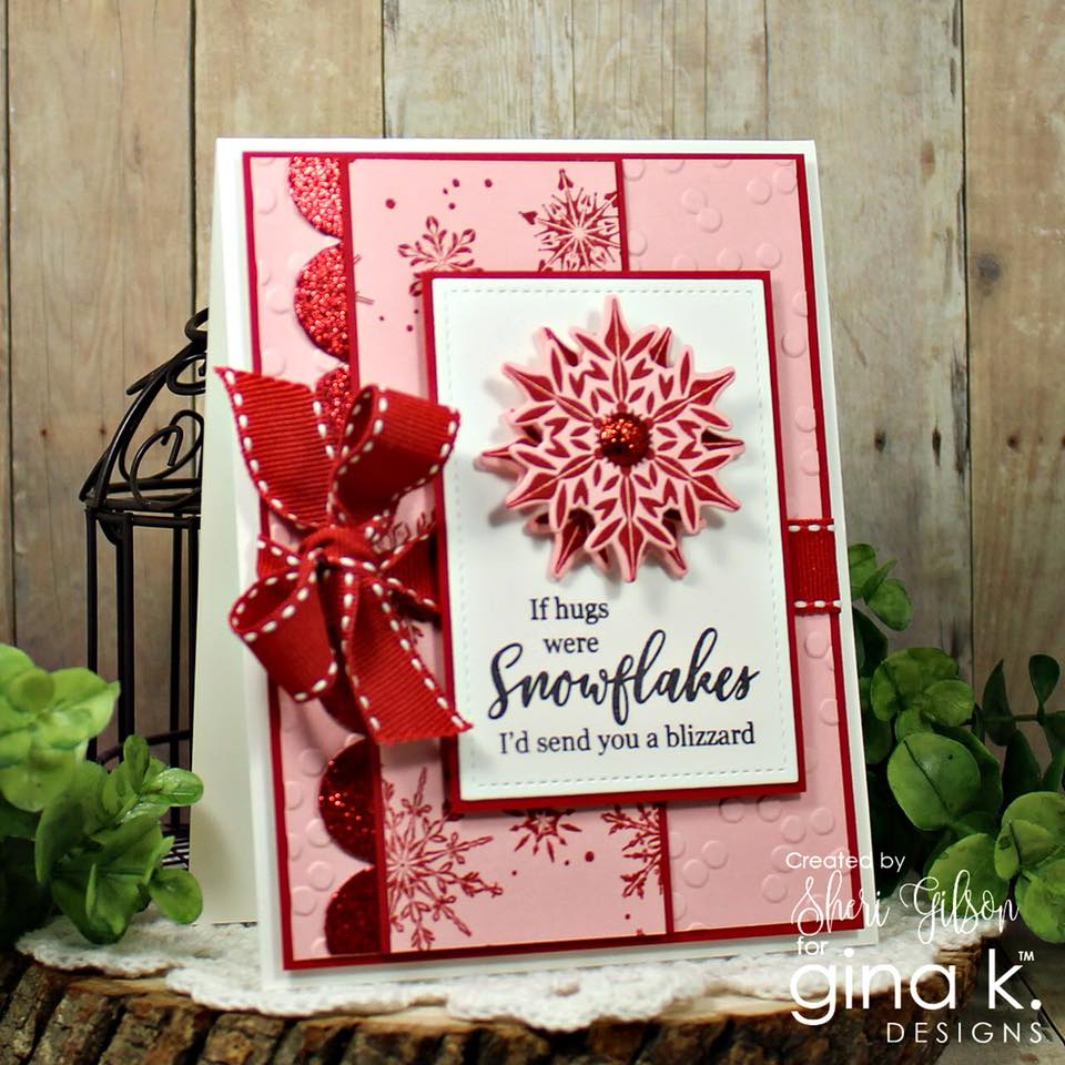 STAMPS- Delicate Snowflake Background Stamp - Image 3