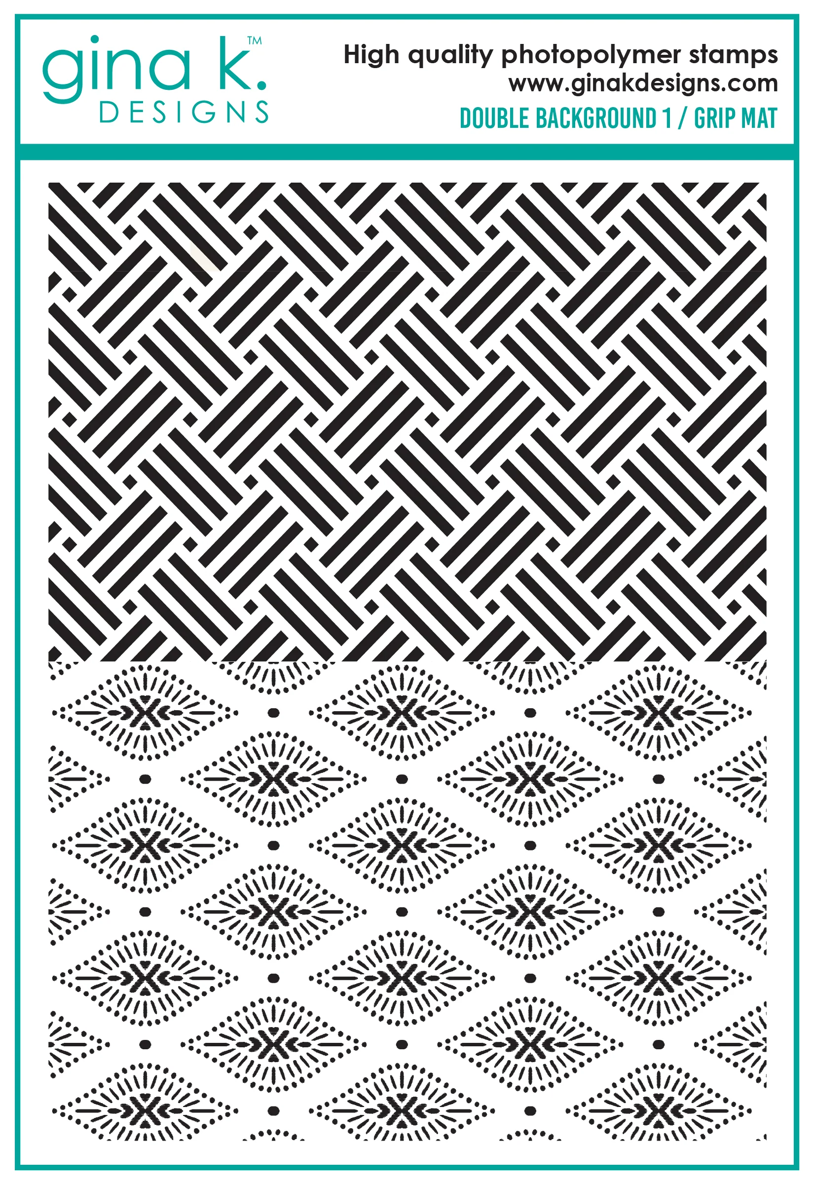 STAMPS- Double Background 1/ Grip Mat