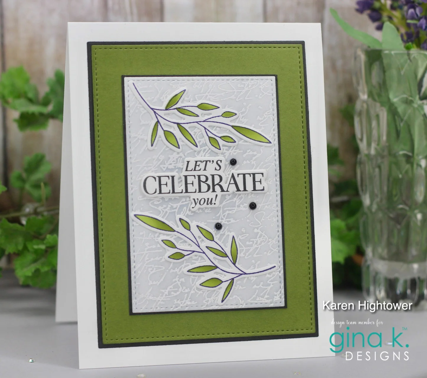 STAMPS- Elegant Script Background Stamp - Image 5