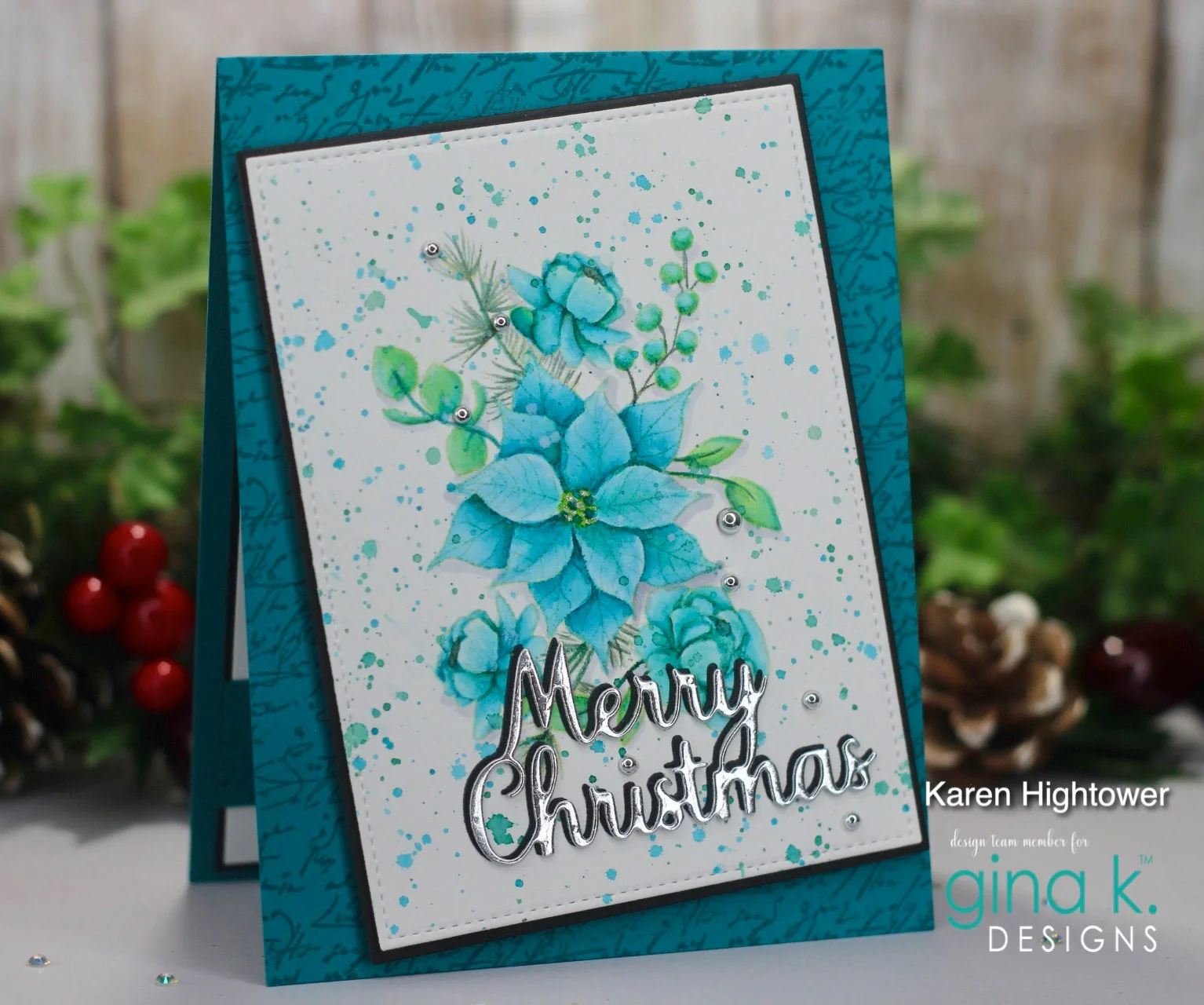 STAMPS- Elegant Script Background Stamp - Image 6