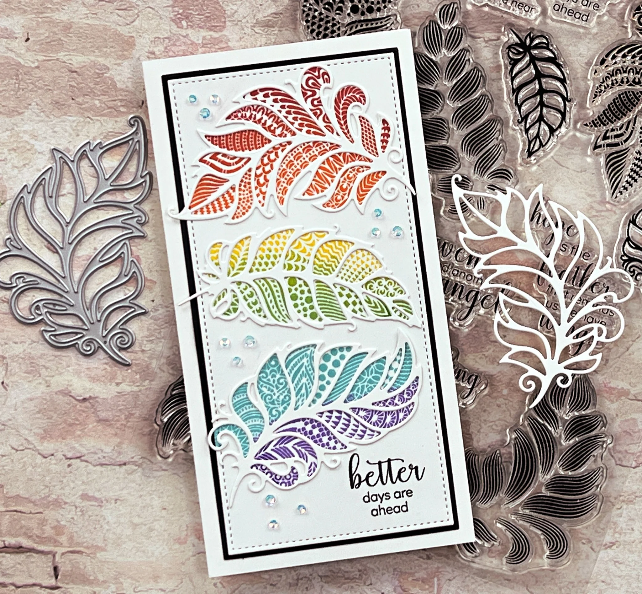 STAMPS- Fancy Feathers - Image 2