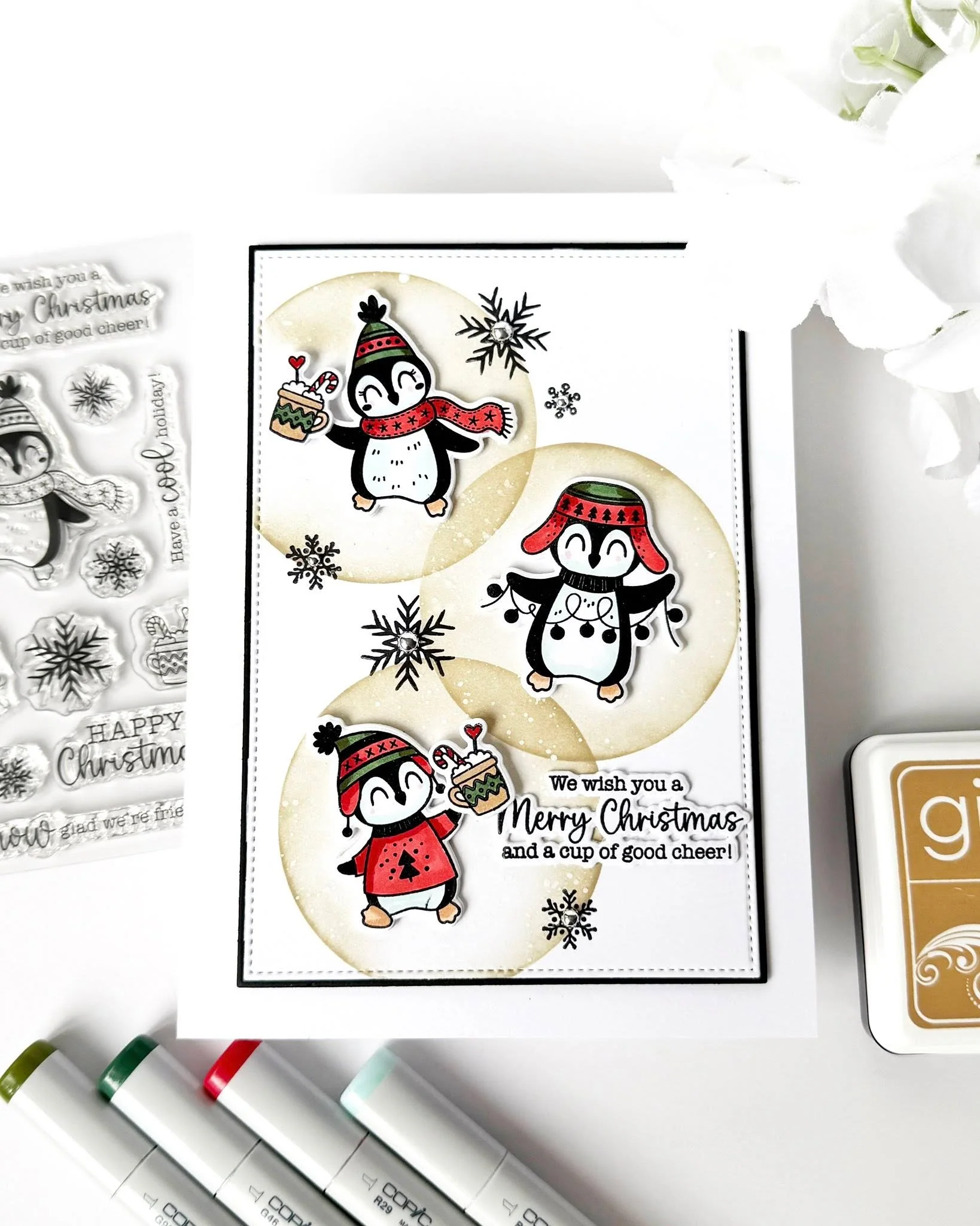 STAMPS- Festive Penguins - Image 2