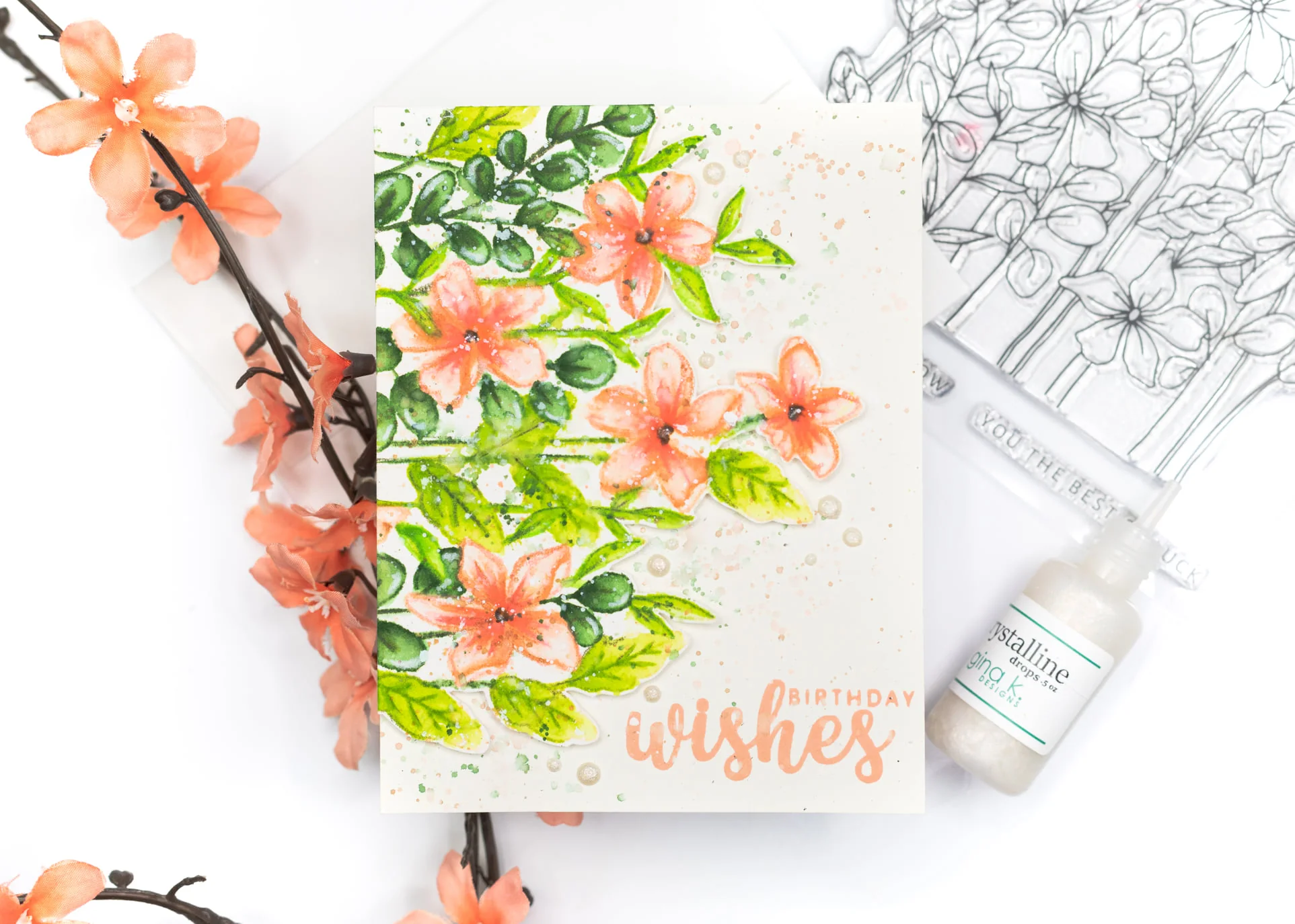 STAMPS- Floral Wishes - Image 11
