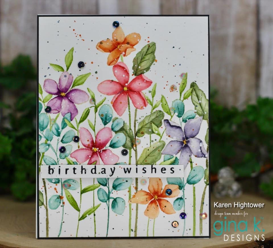 STAMPS- Floral Wishes - Image 6
