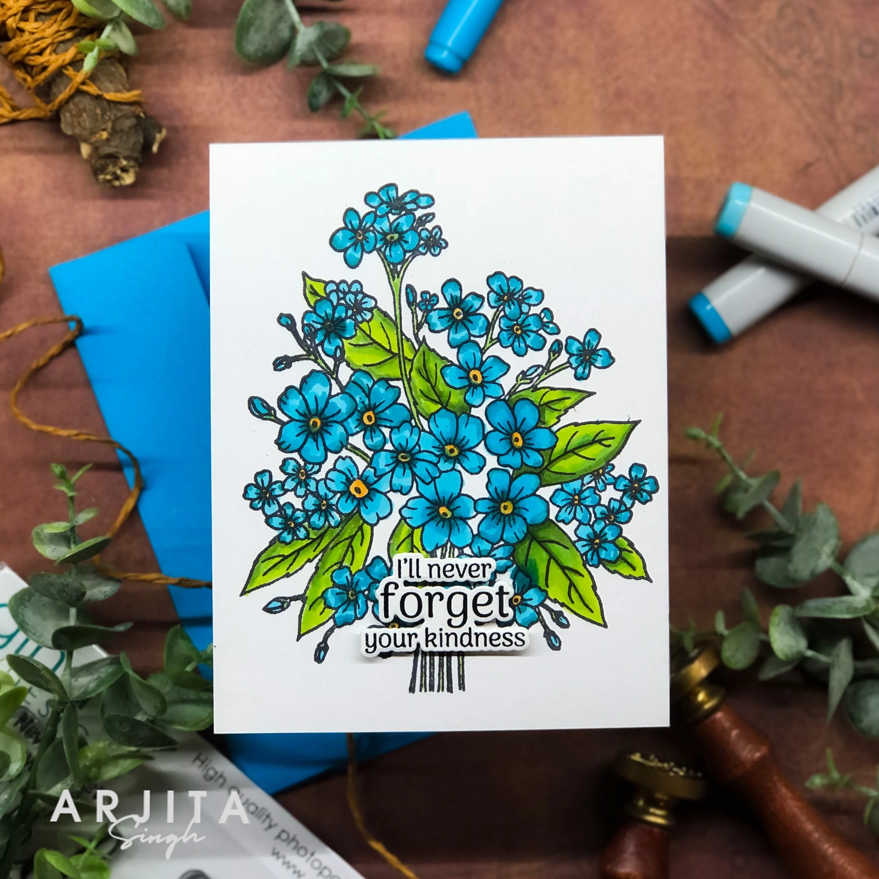 STAMPS- Forget Me Nots - Image 6