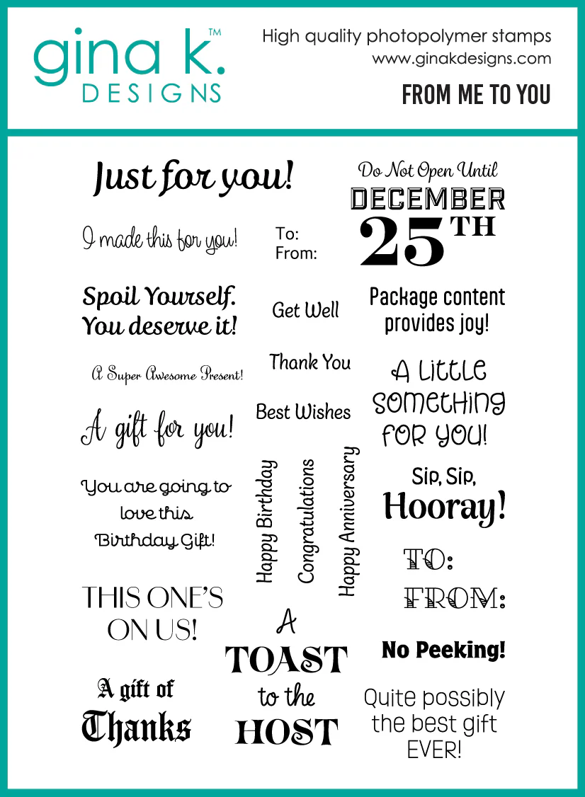 STAMPS- From Me to You