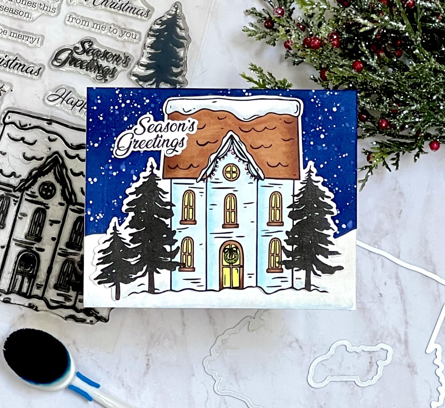 STAMPS- Home for the Holidays - Image 5