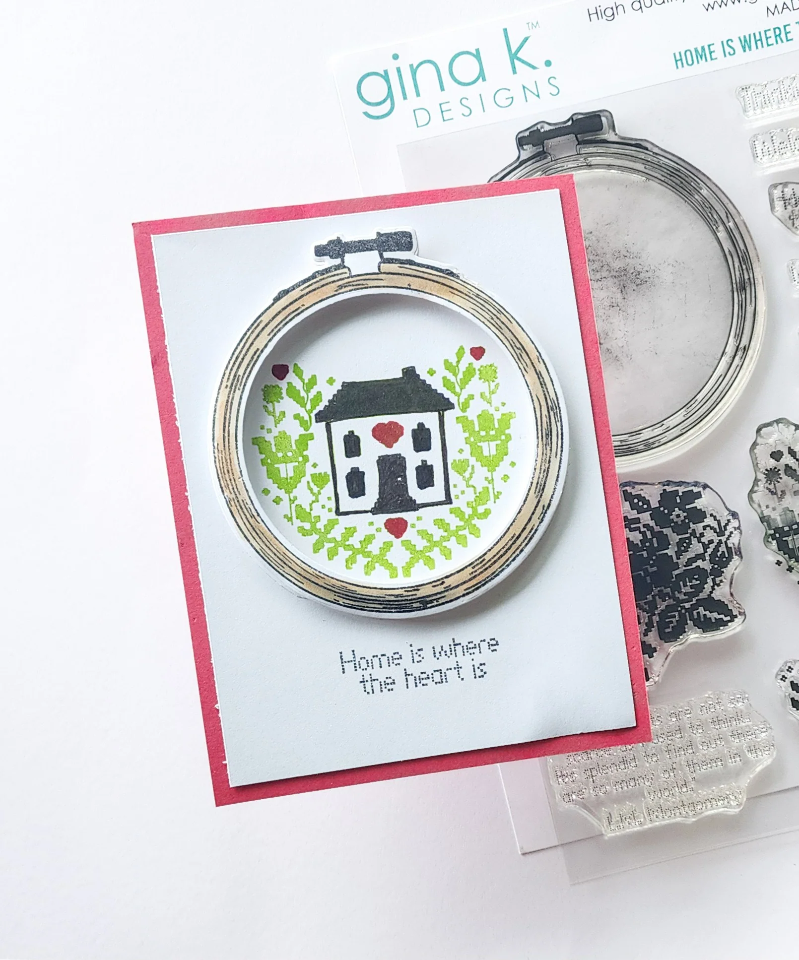 CLEARANCE - NO RETURNS STAMPS- Home is Where the Heart Is - Image 4