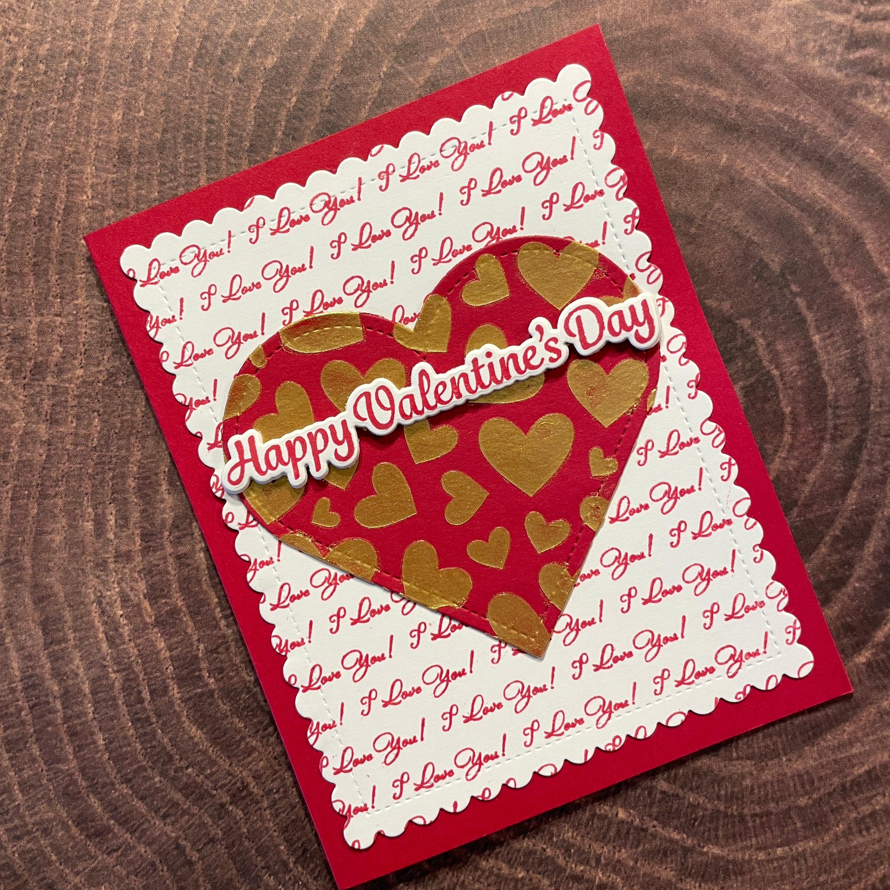 STAMPS- I Love You Background Stamp - Image 6