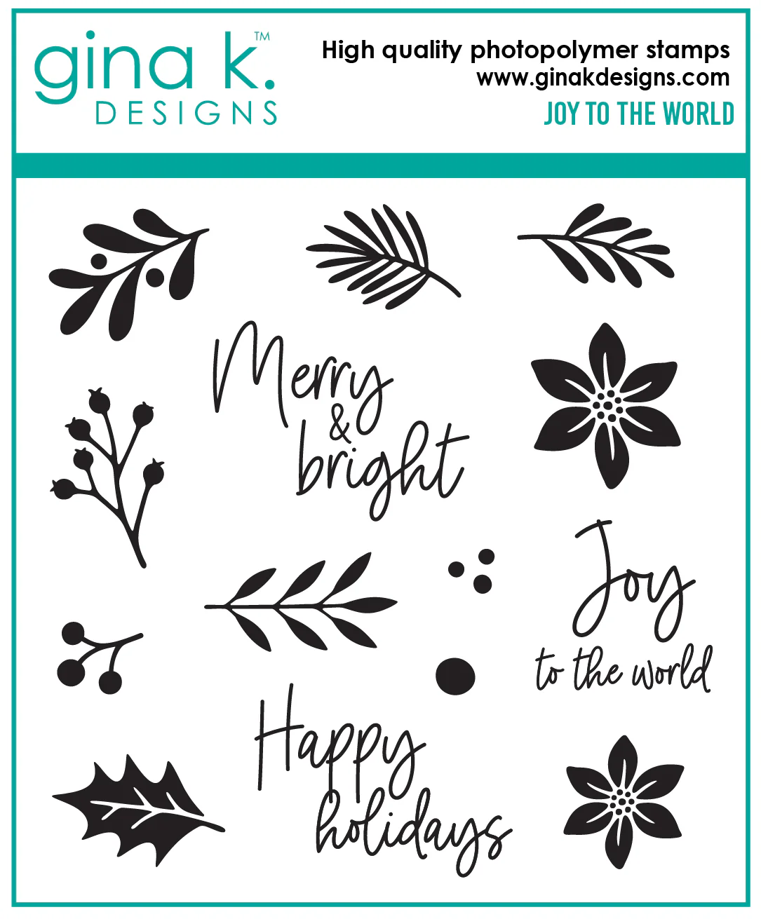 STAMPS- Joy to the World