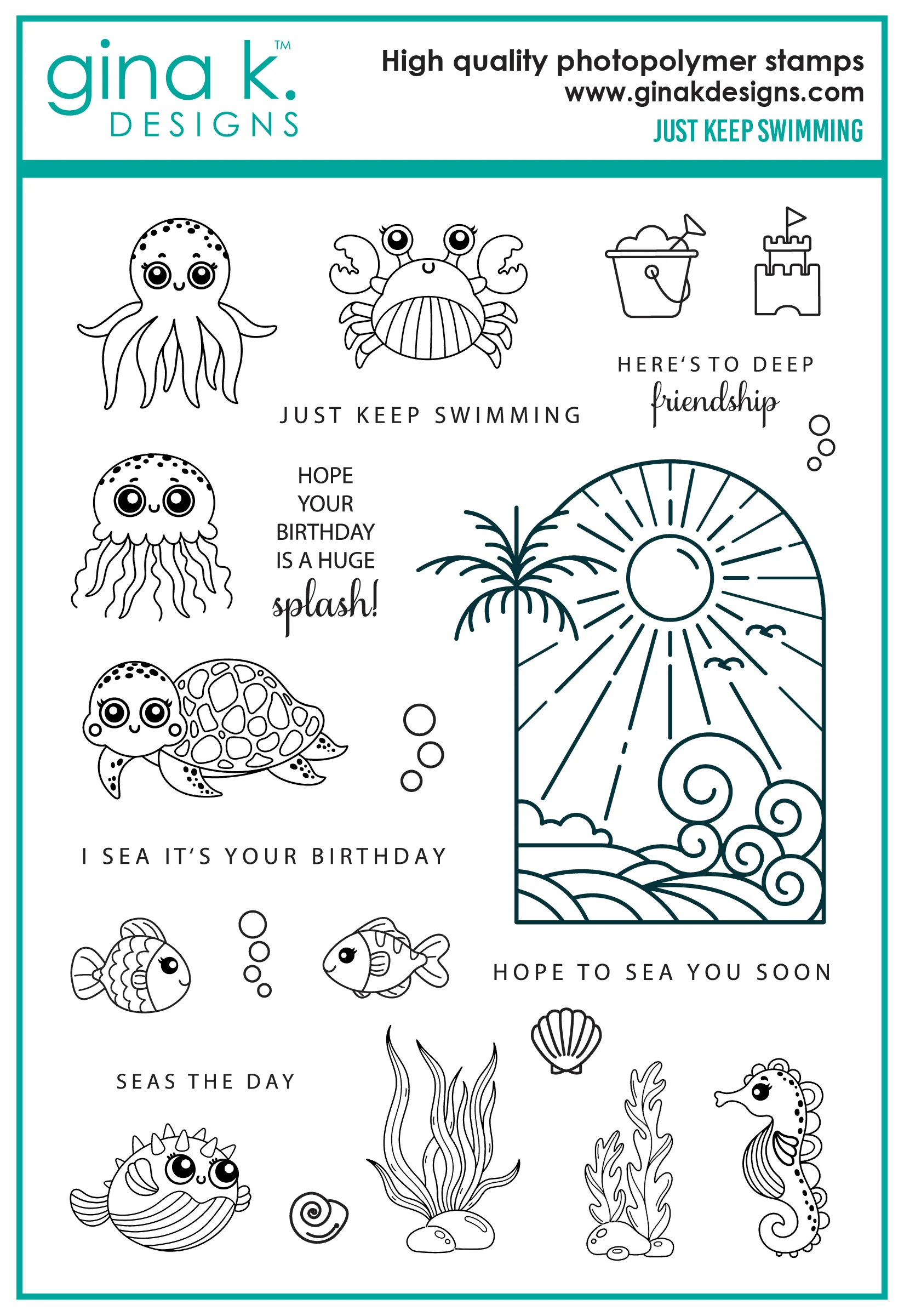 STAMPS- Just Keep Swimming