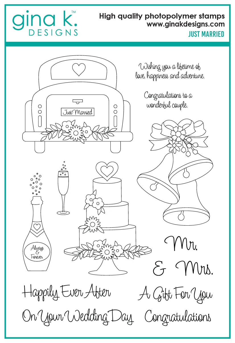 STAMPS- Just Married