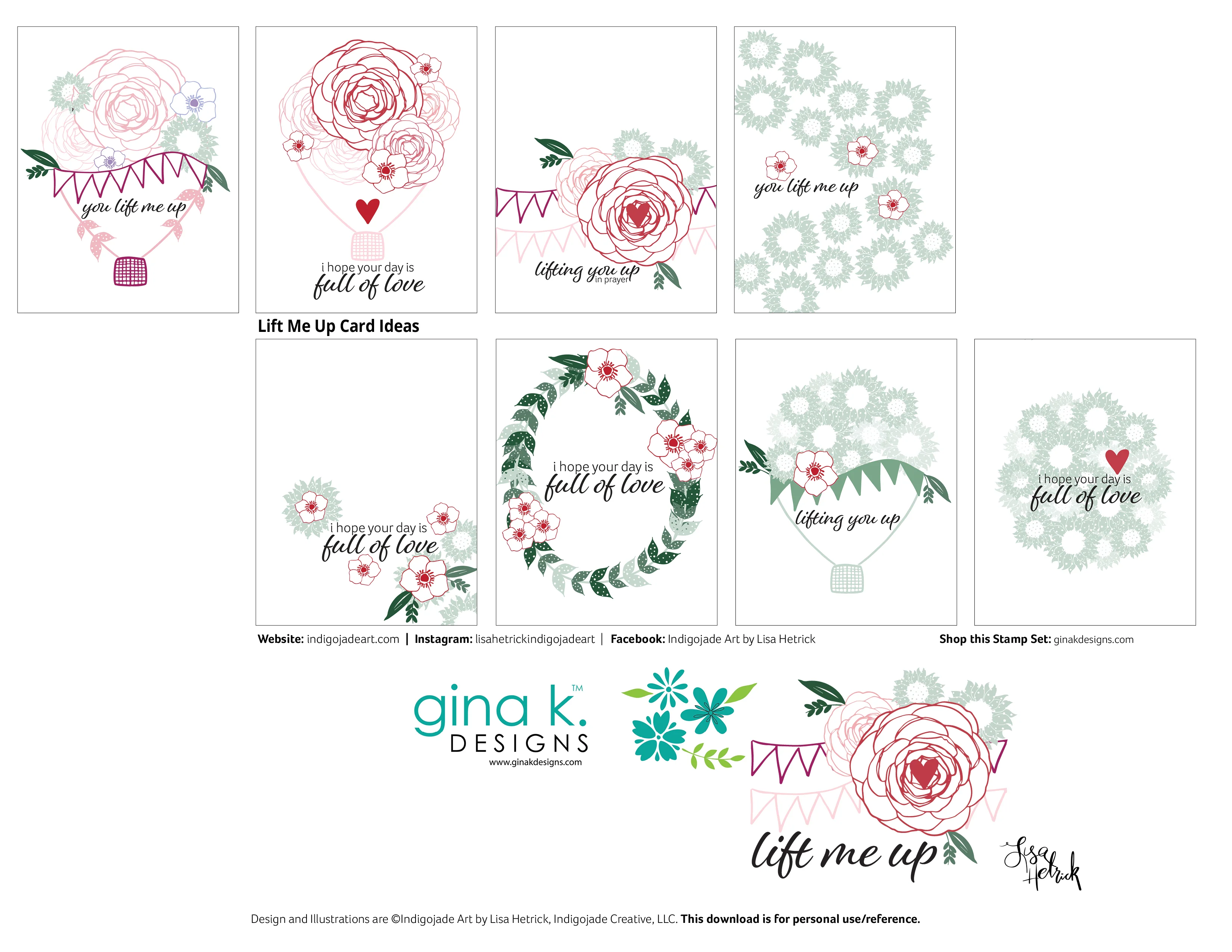CLEARANCE - NO RETURNS STAMPS- Lift Me Up - Image 2
