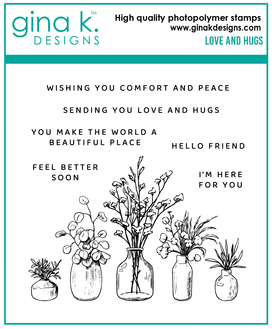 STAMPS- Love and Hugs
