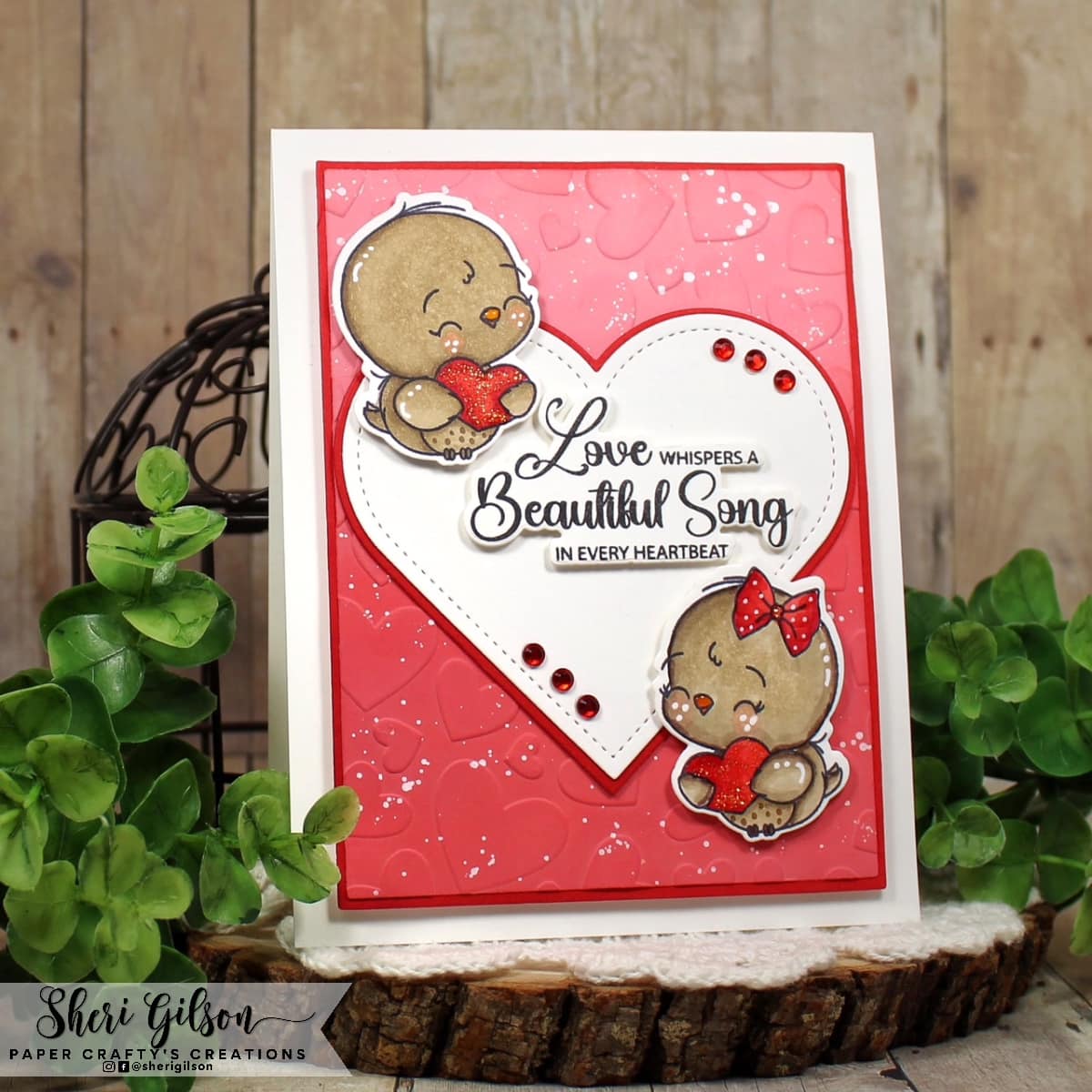STAMPS- Love Birds - Image 3