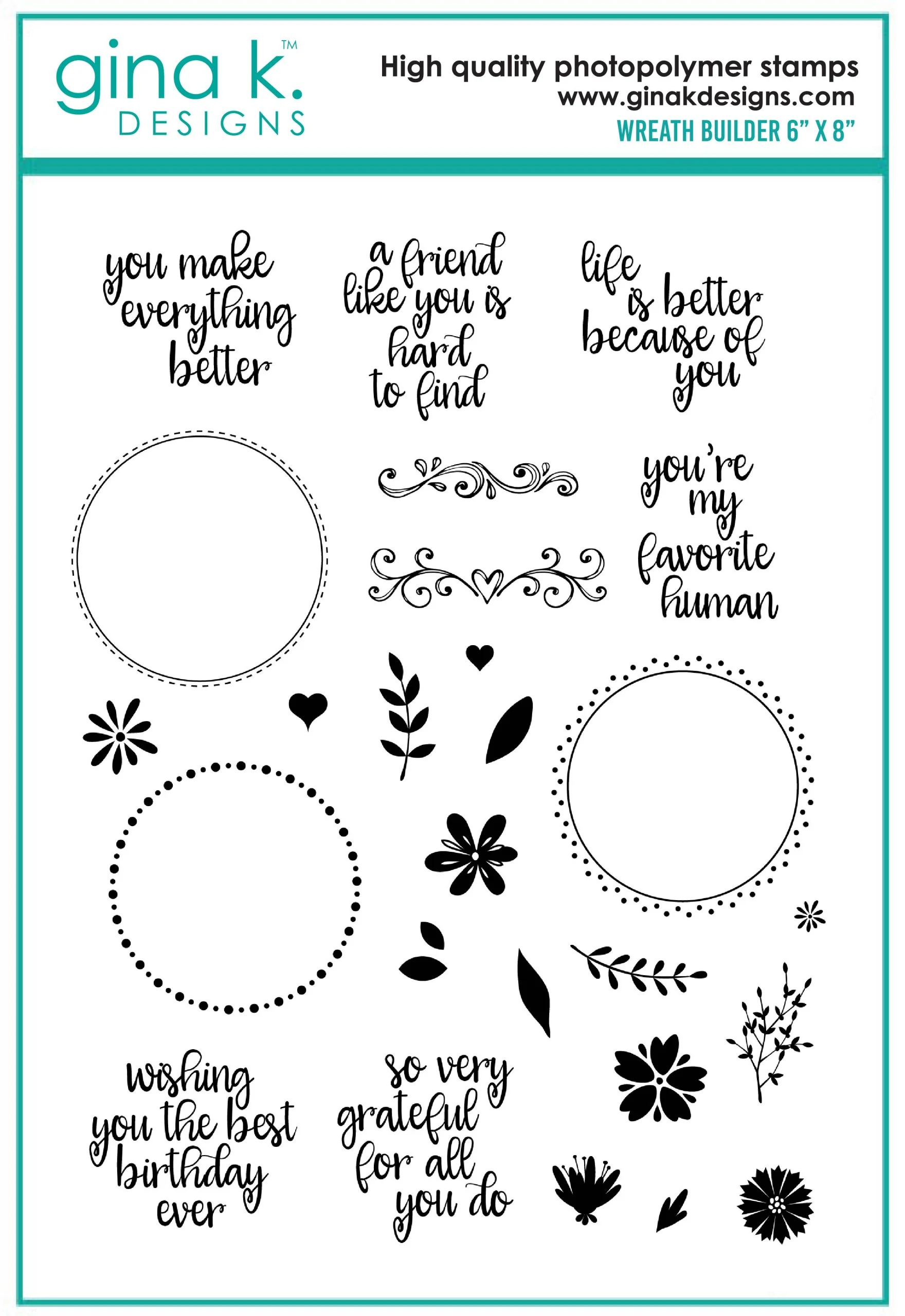 STAMPS- Original Wreath Builder