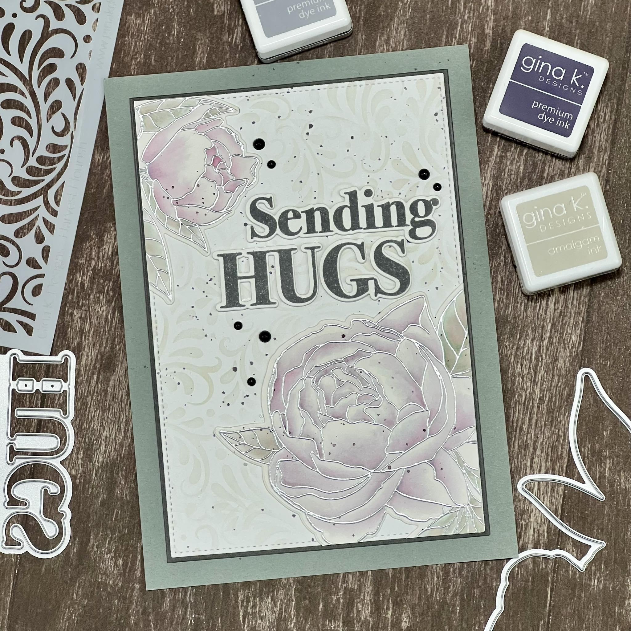 STAMPS- Peaceful Peonies - Image 4