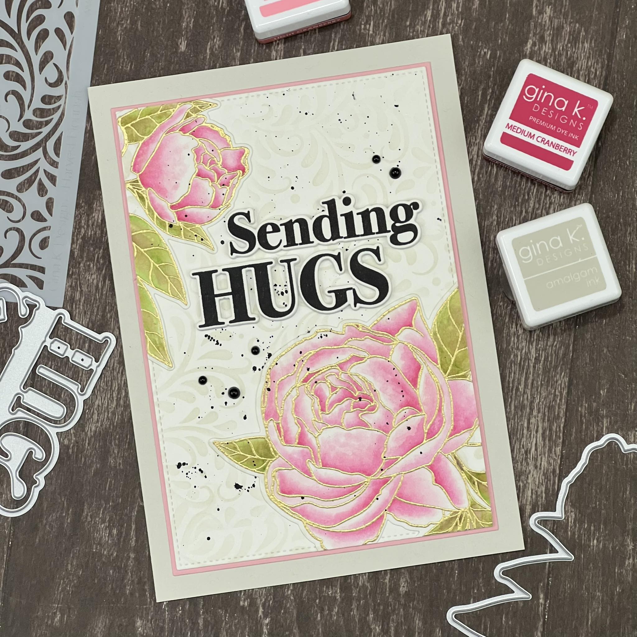 STAMPS- Peaceful Peonies - Image 5