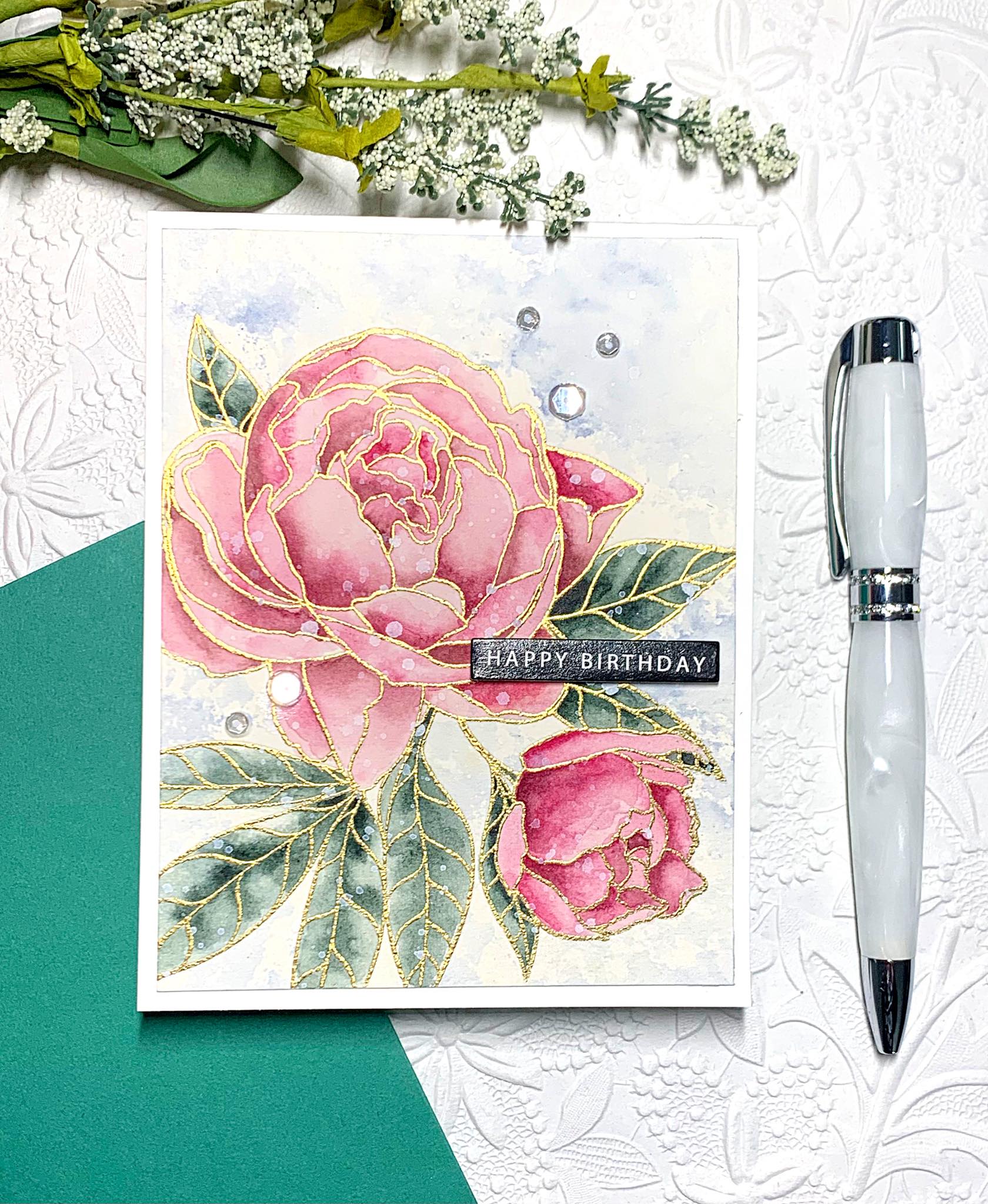STAMPS- Peaceful Peonies - Image 8