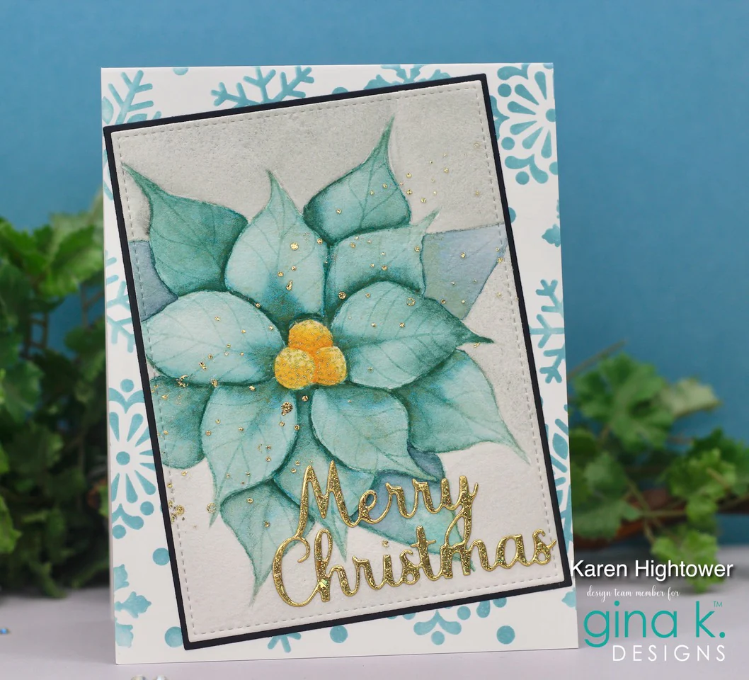 STAMPS- Peaceful Poinsettia - Image 2