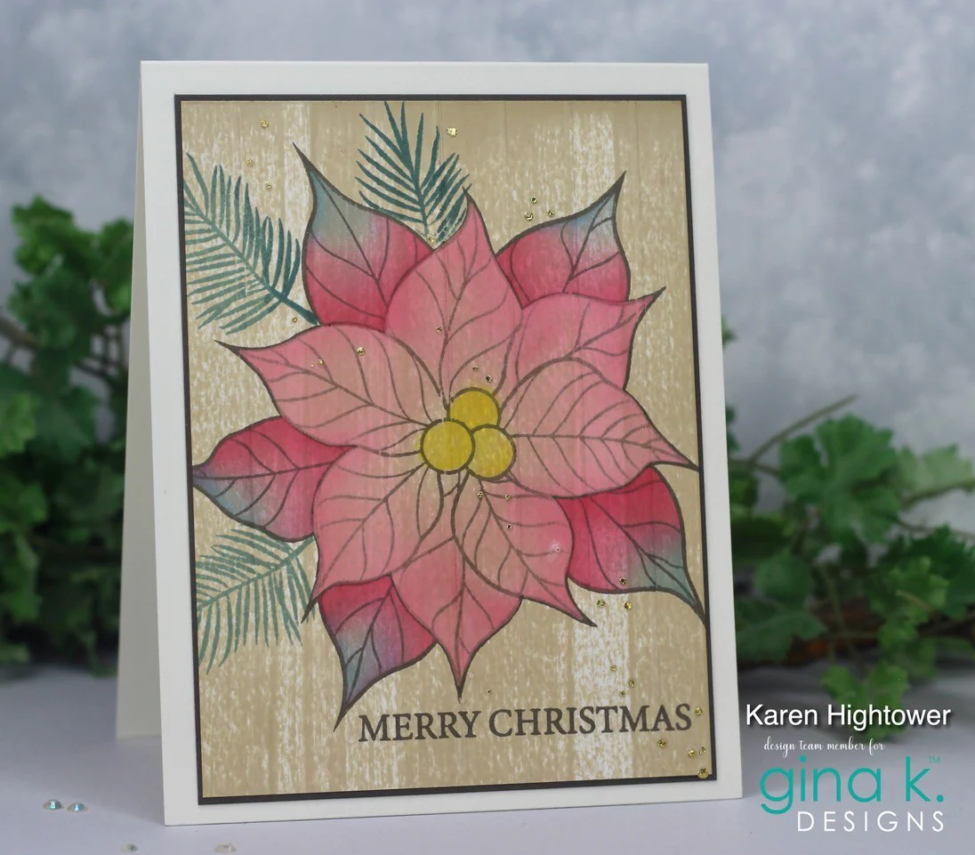 STAMPS- Peaceful Poinsettia - Image 3