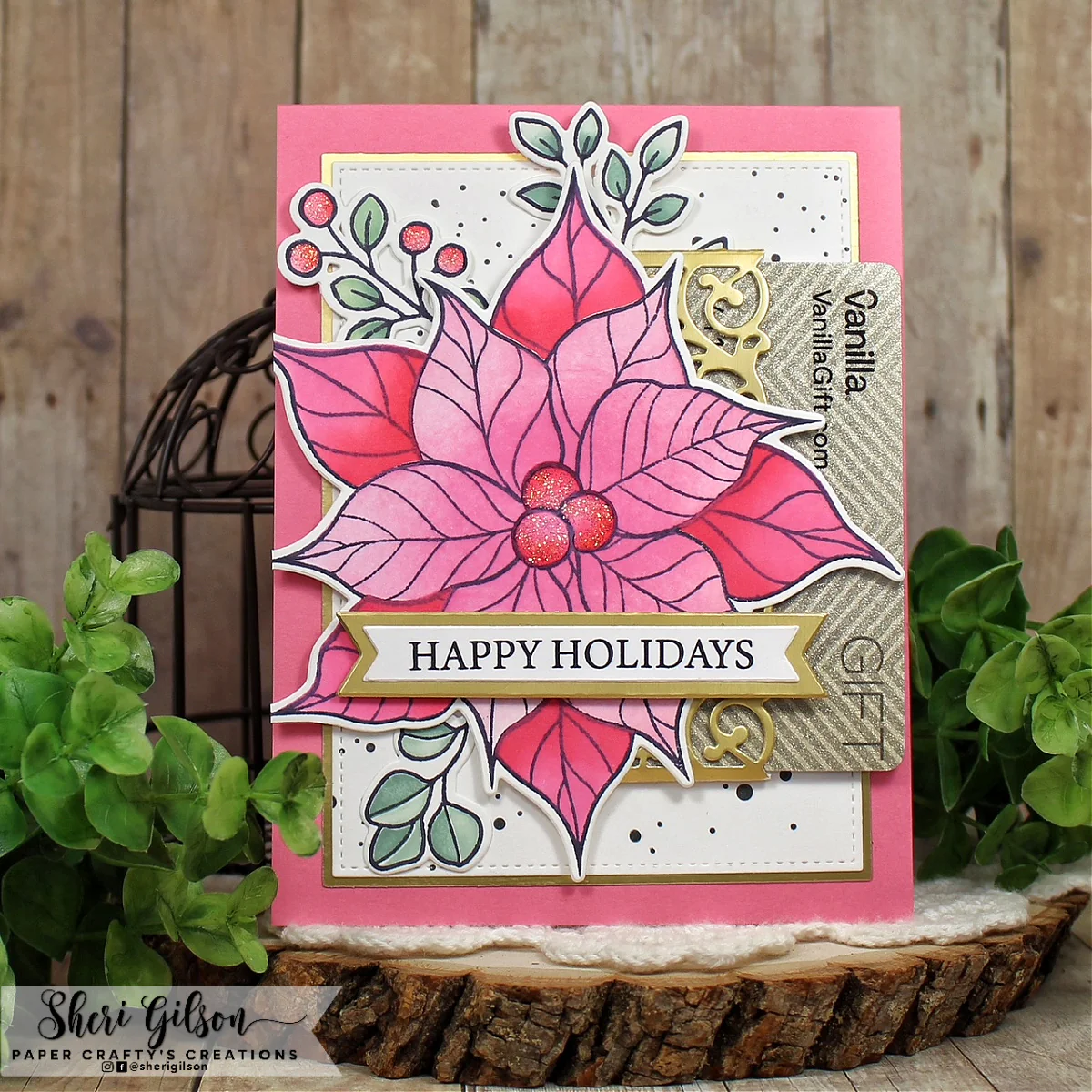 STAMPS- Peaceful Poinsettia - Image 5