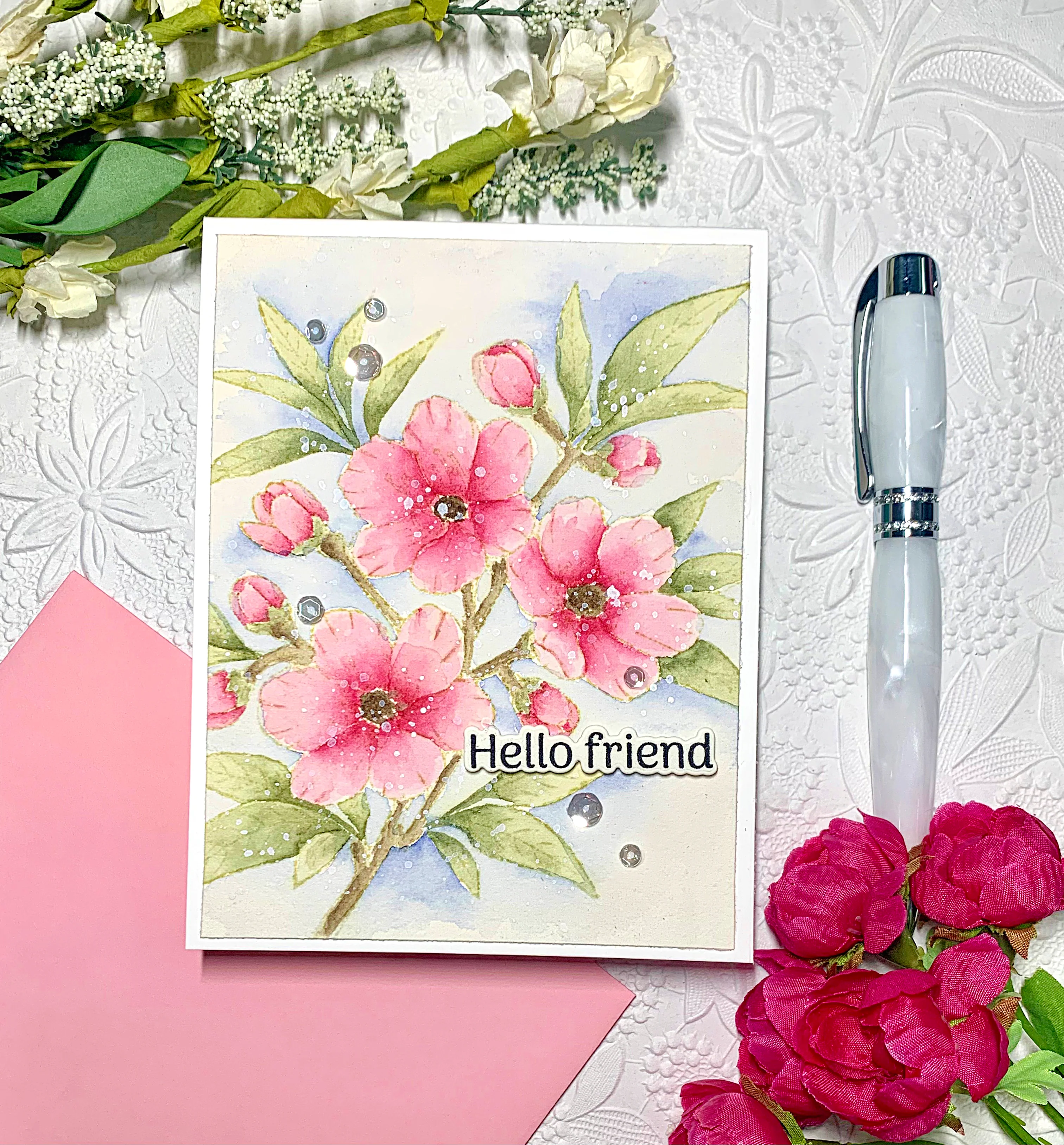 *STAMPS- Peach Blossoms - Image 11