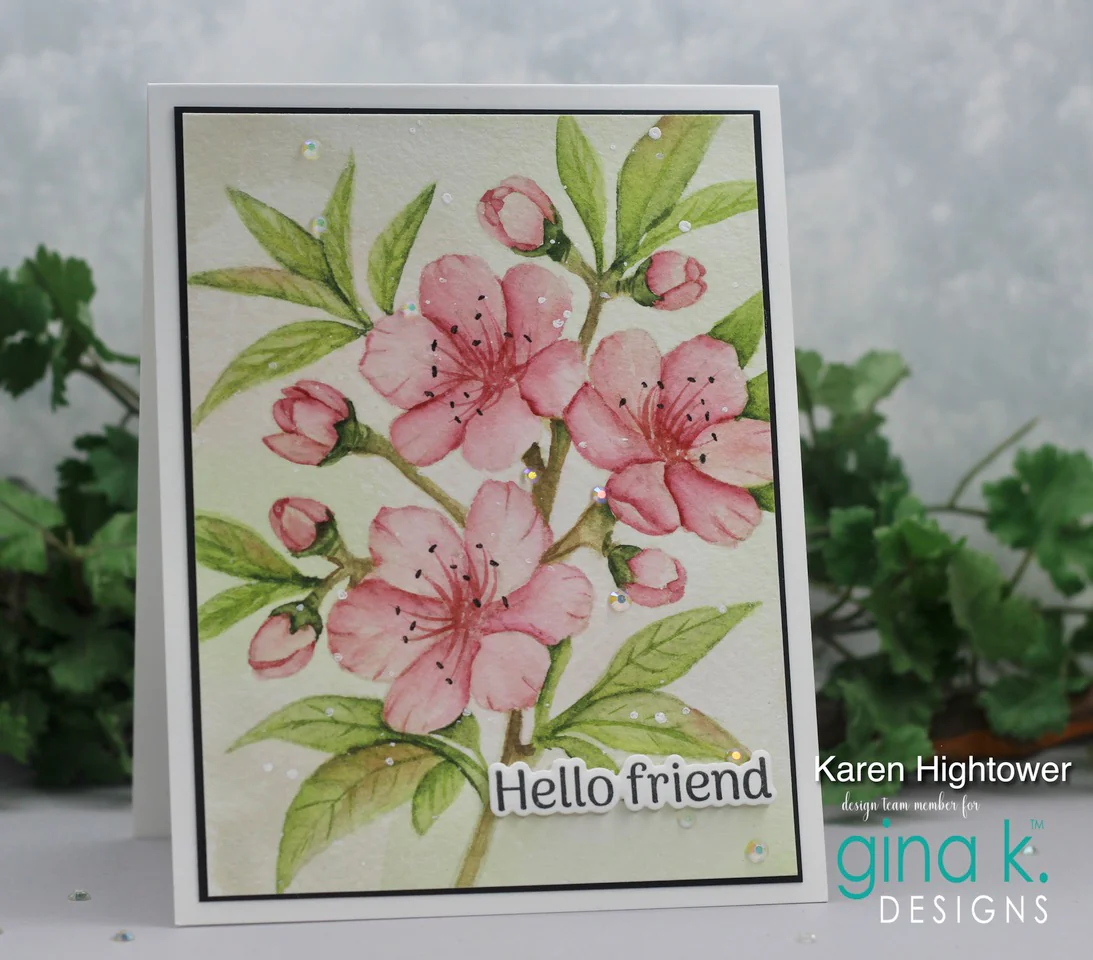 *STAMPS- Peach Blossoms - Image 12
