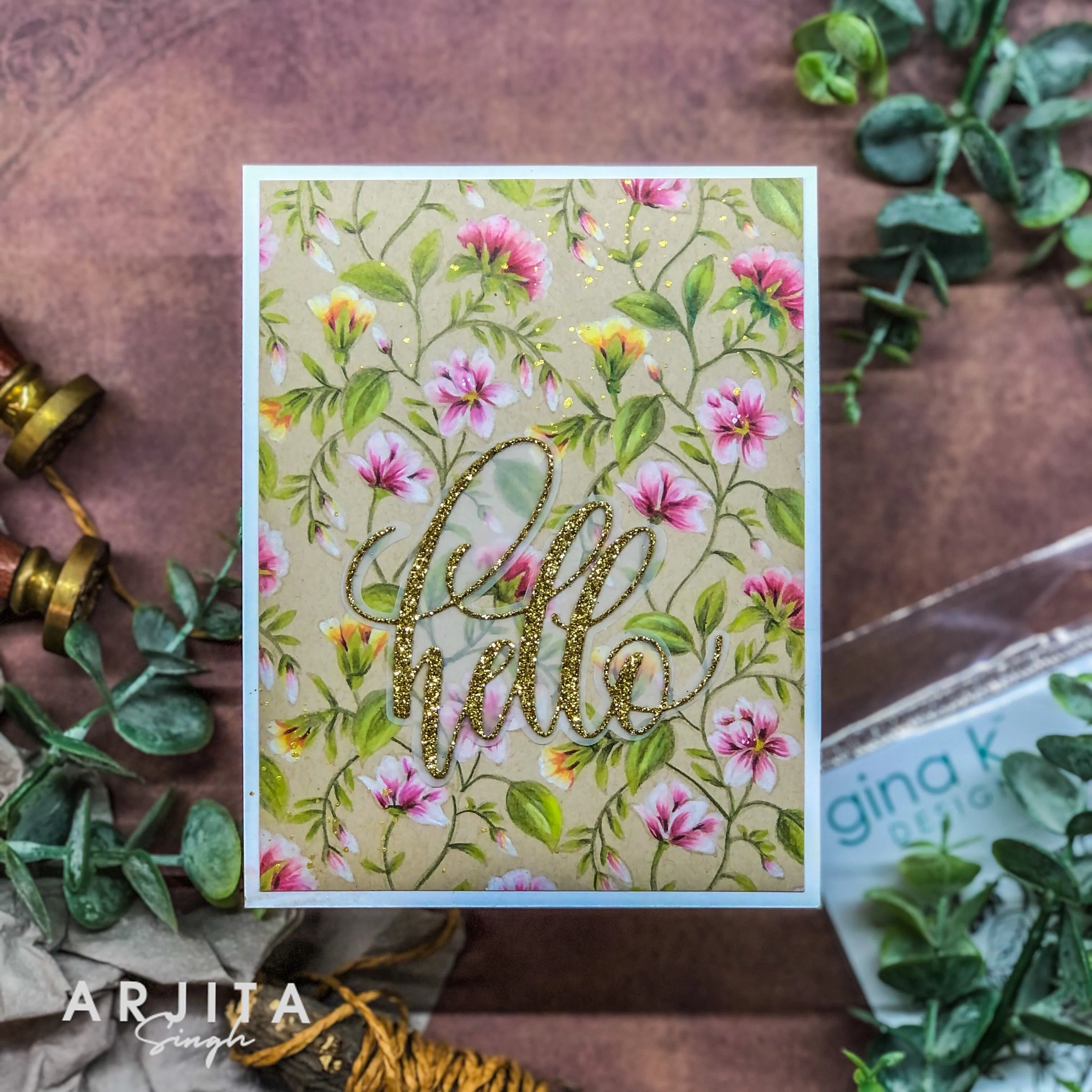 STAMPS- Planted to Bloom Background Stamp - Image 7