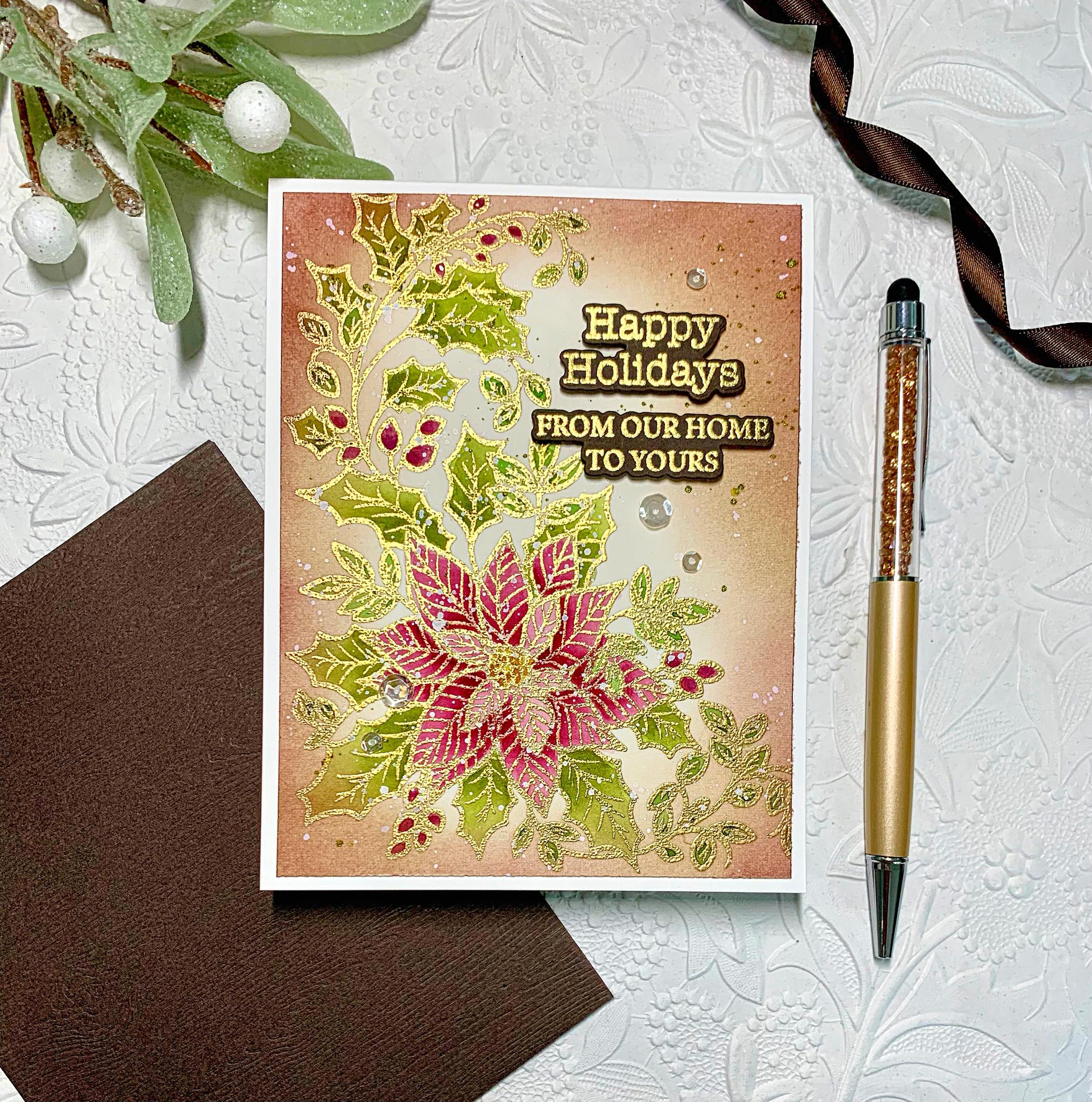 STAMPS- Pristine Poinsettia - Image 9