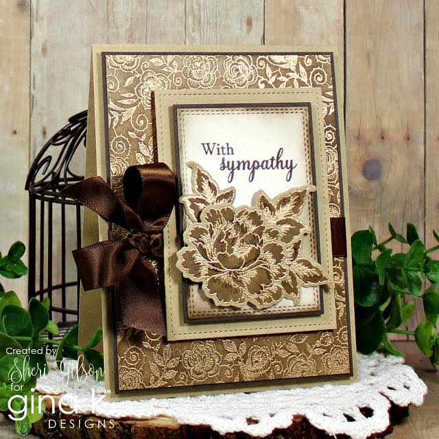 STAMPS- Rose Lace Background Stamp - Image 5