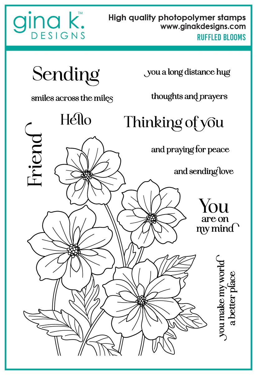 STAMPS- Ruffled Blooms
