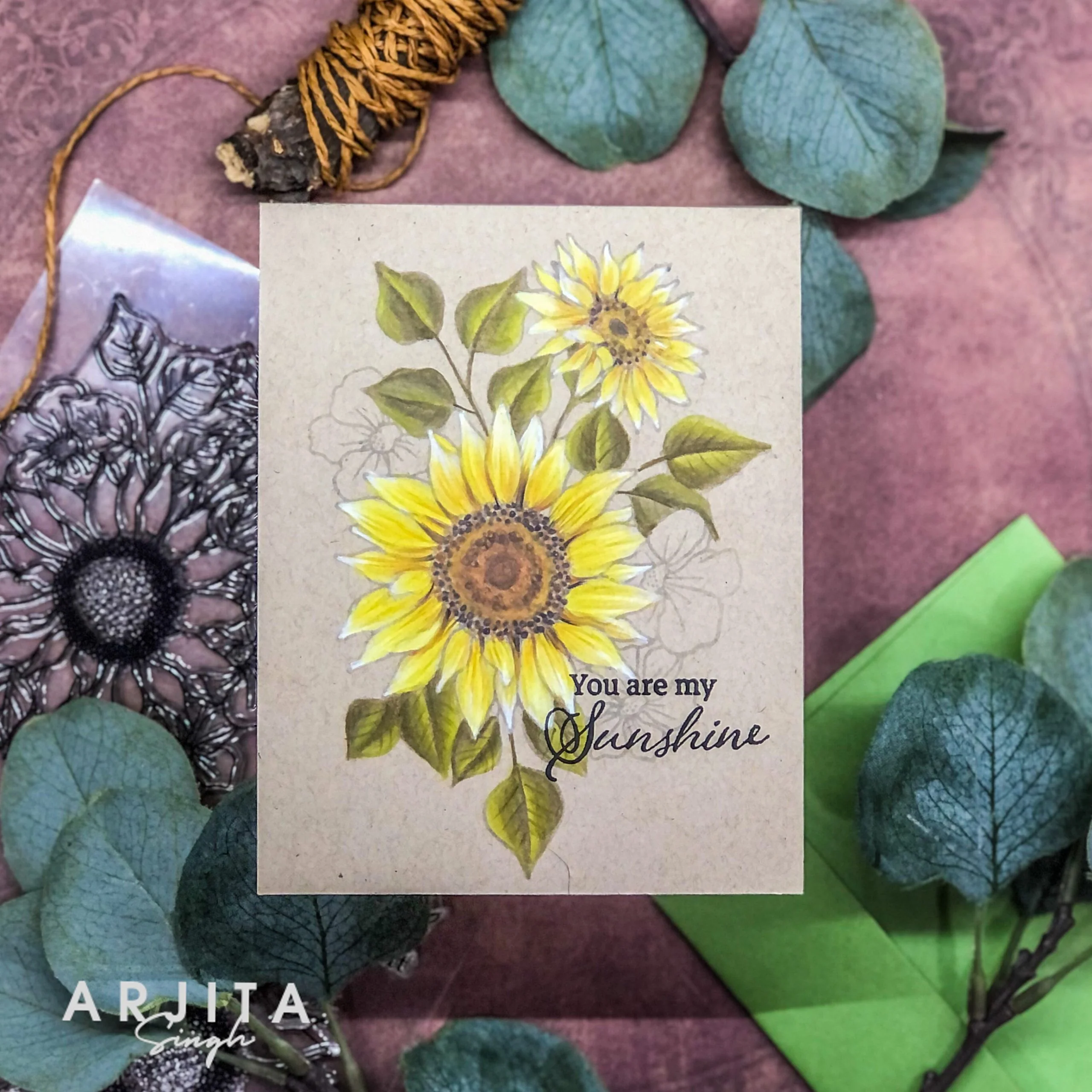 STAMPS- Sensational Sunflowers - Image 7