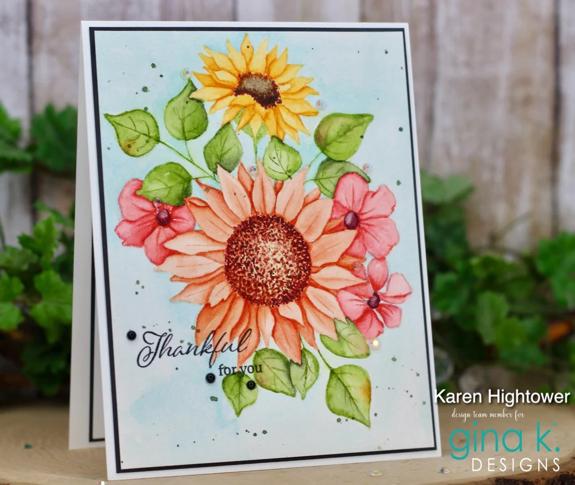 STAMPS- Sensational Sunflowers - Image 9