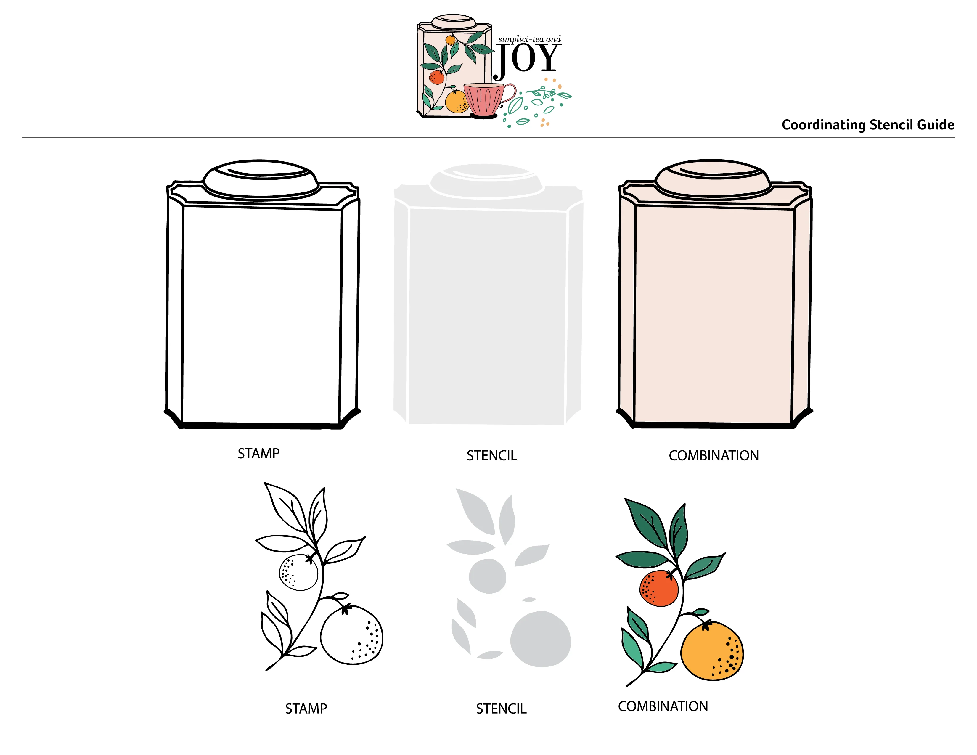 STAMPS- Simplici-Tea and Joy - Image 3