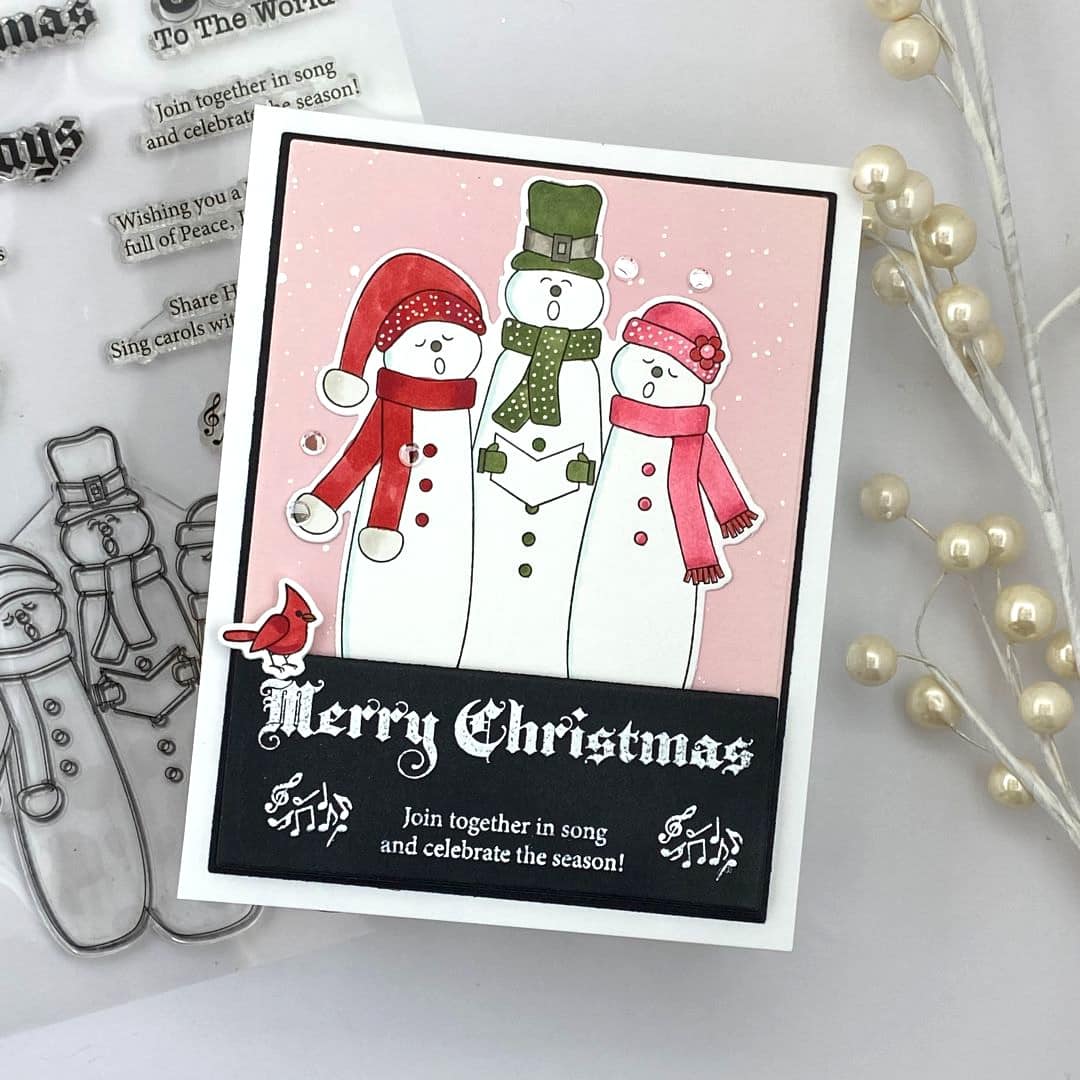 STAMPS- Snow Carolers - Image 13