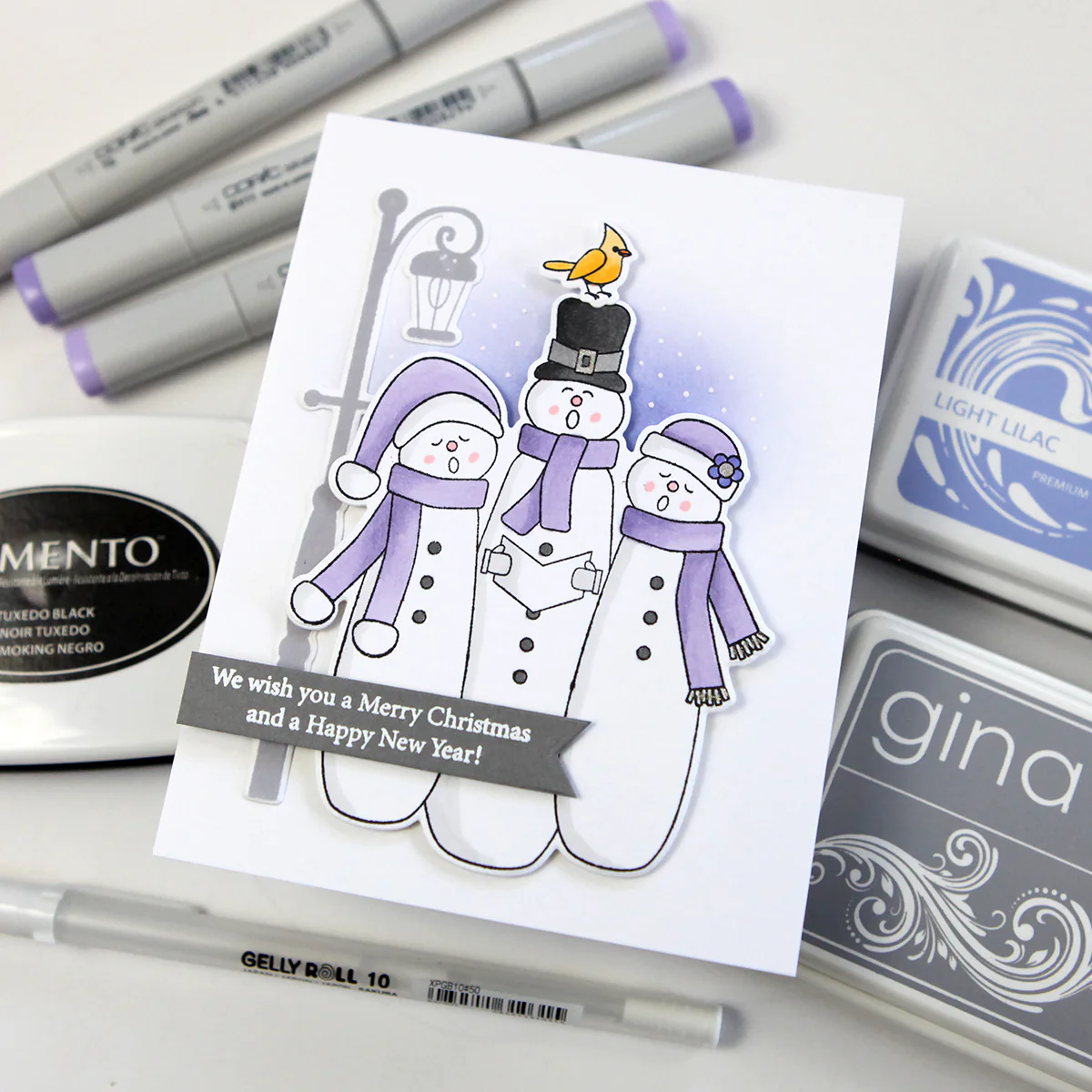 STAMPS- Snow Carolers - Image 8