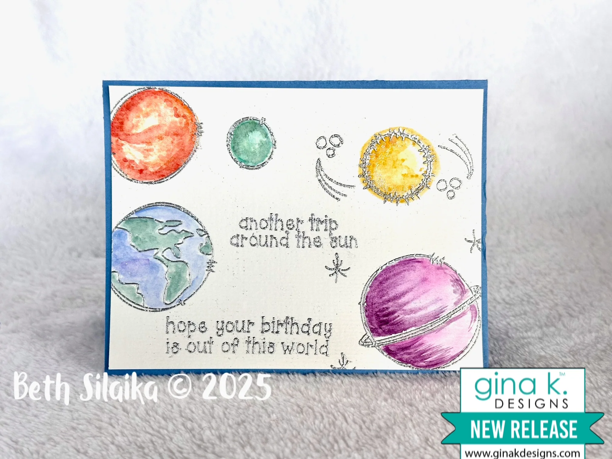 CLEARANCE - NO RETURNS STAMPS- Space Doodle - Image 11