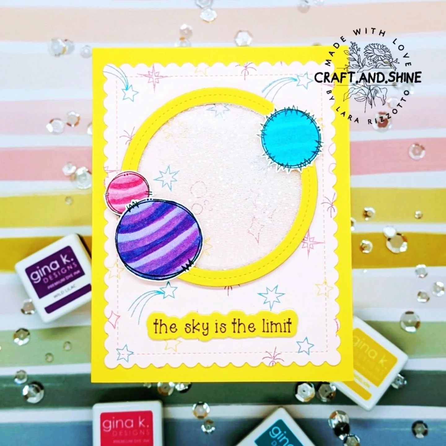 CLEARANCE - NO RETURNS STAMPS- Space Doodle - Image 12