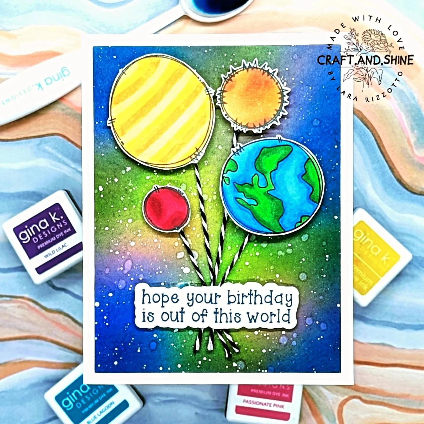 CLEARANCE - NO RETURNS STAMPS- Space Doodle - Image 13