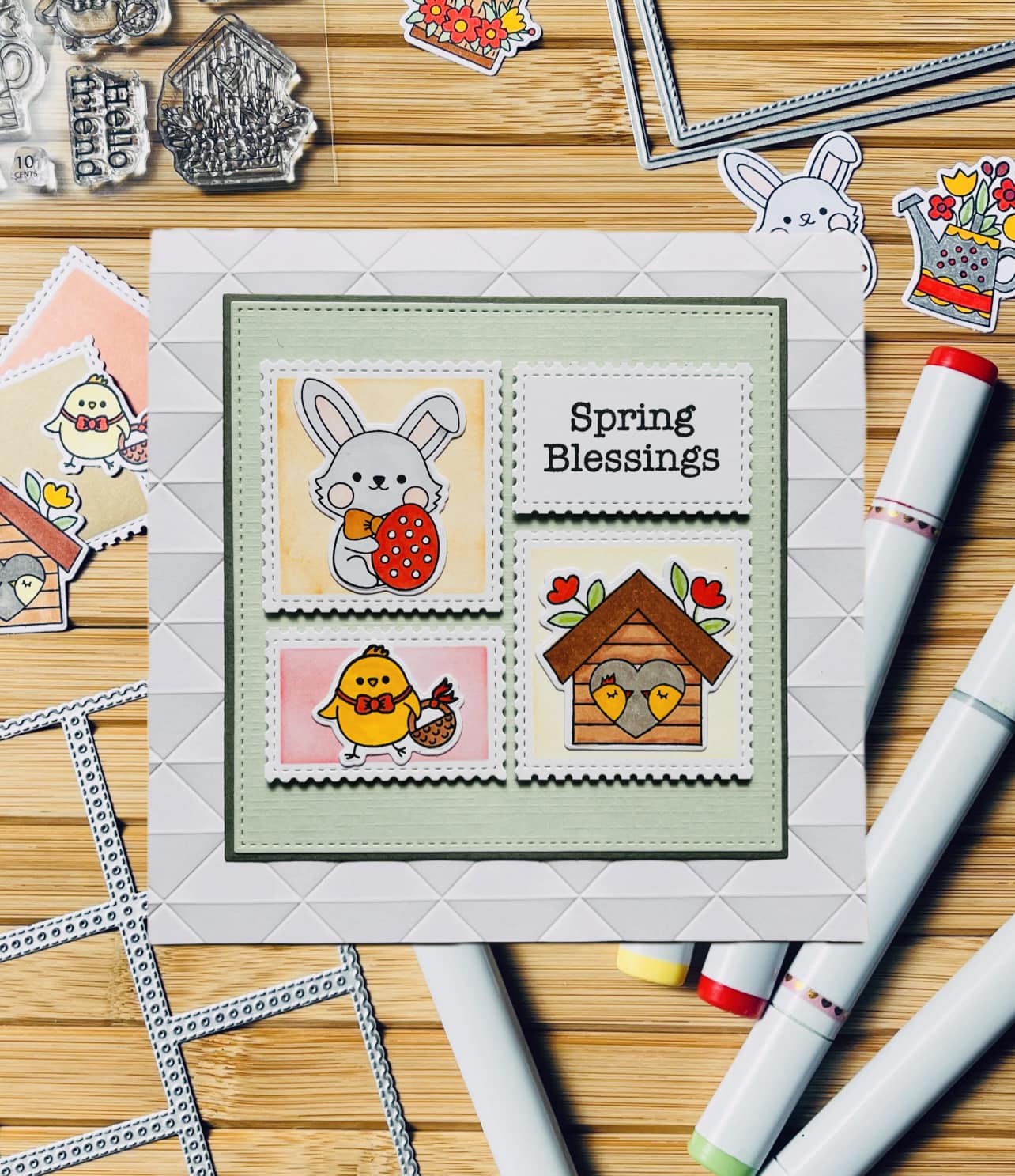 STAMPS- Spring Friends - Image 2