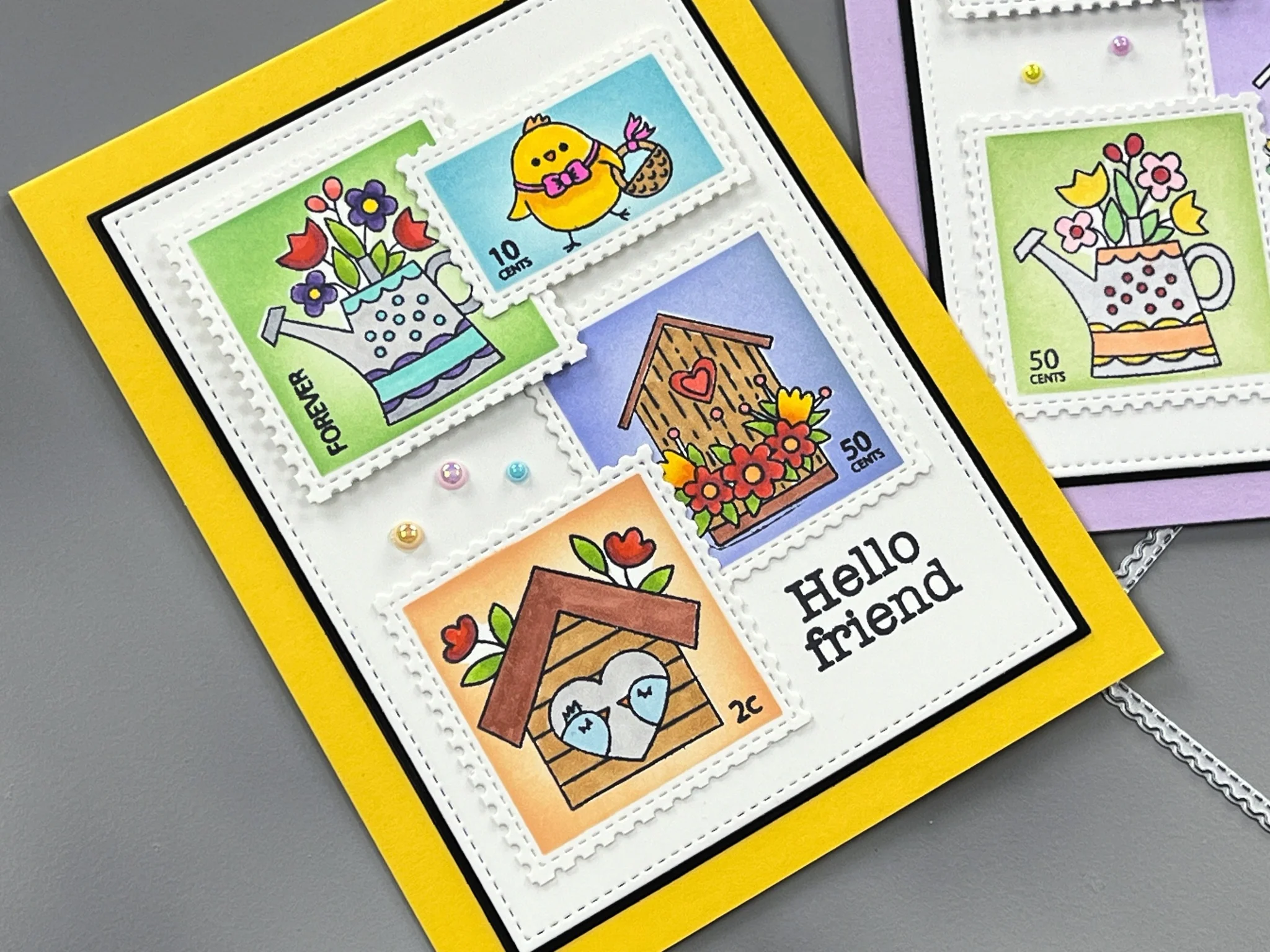 STAMPS- Spring Friends - Image 4