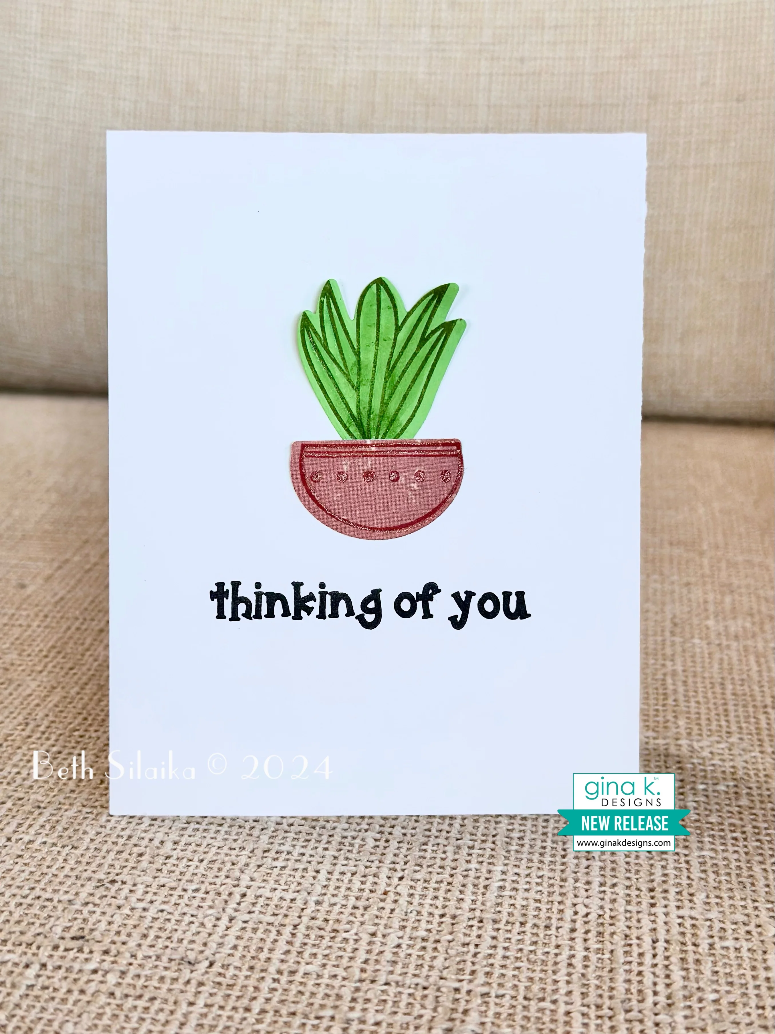 CLEARANCE - NO RETURNS STAMPS- Sweet Succulents - Image 10