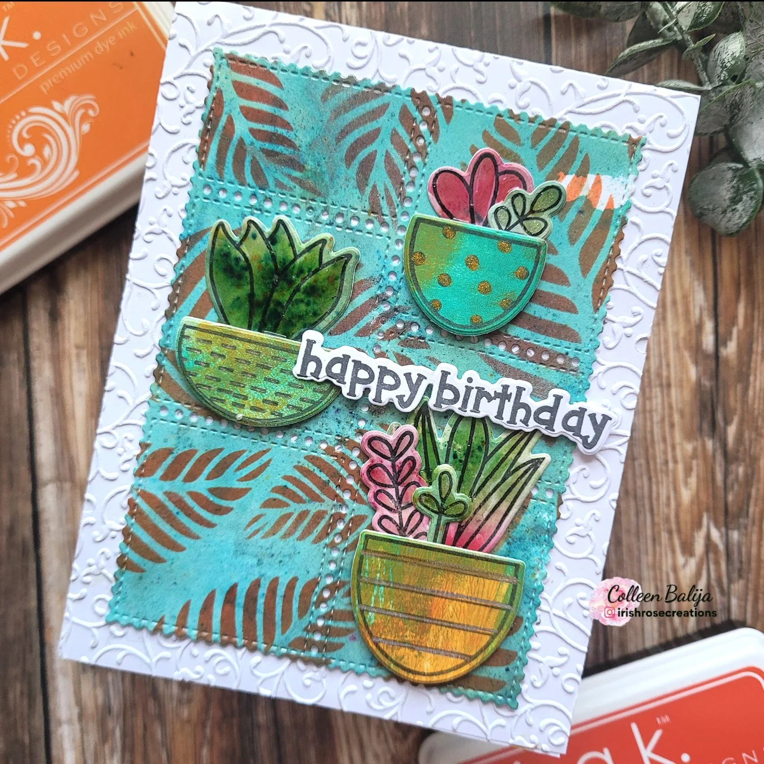 CLEARANCE - NO RETURNS STAMPS- Sweet Succulents - Image 2