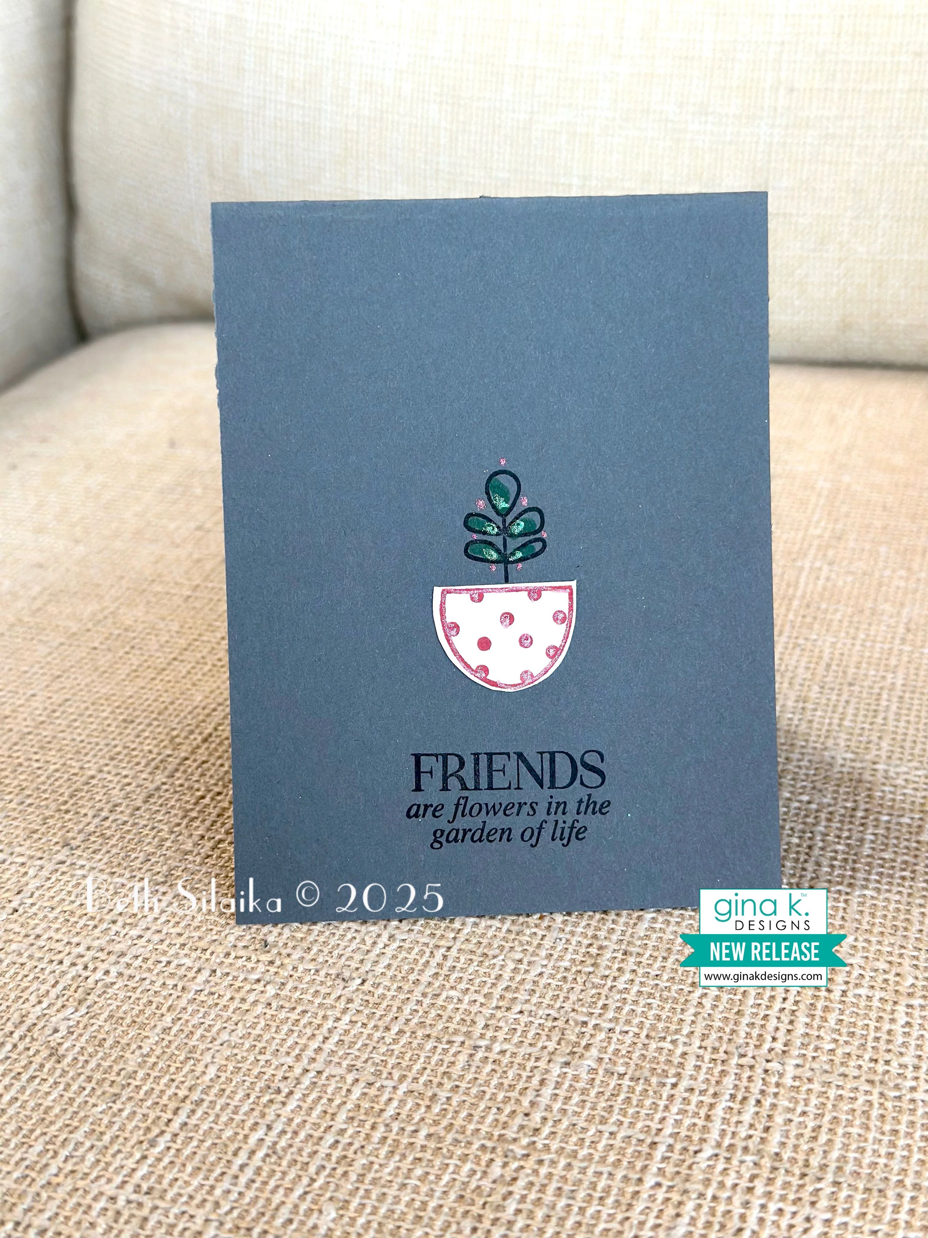 CLEARANCE - NO RETURNS STAMPS- Sweet Succulents - Image 8
