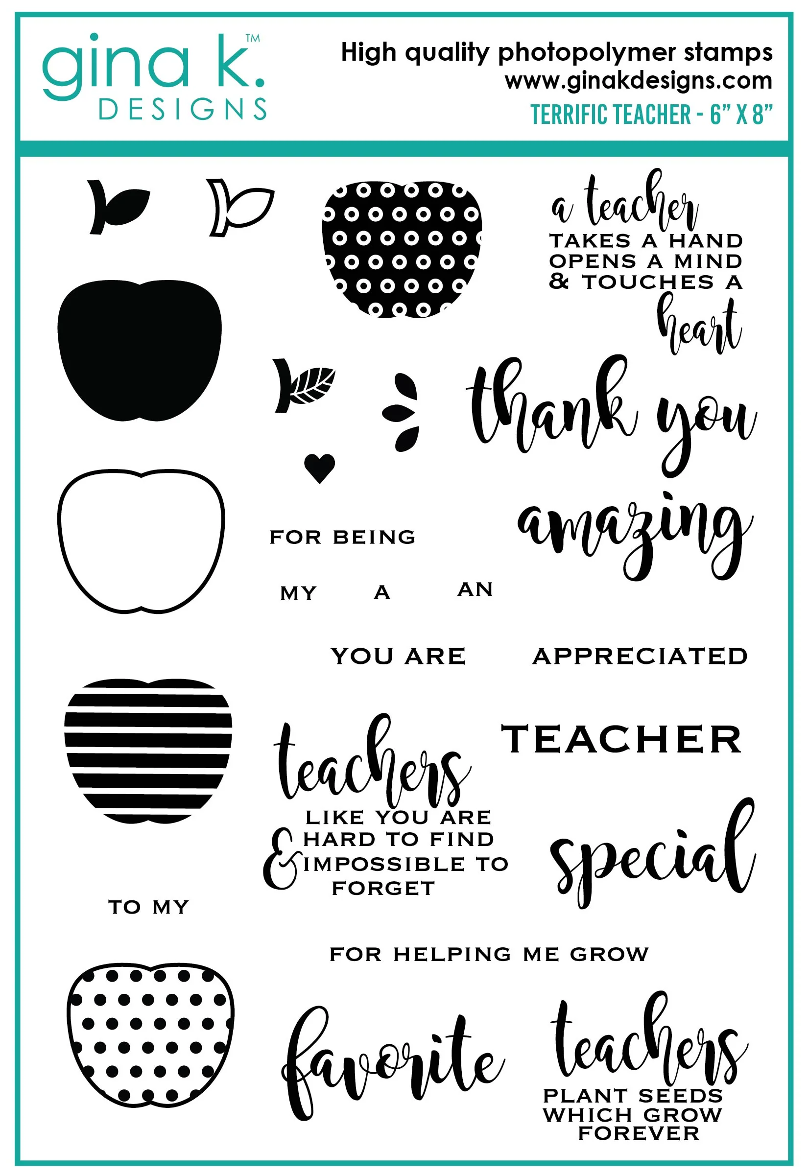 STAMPS- Terrific Teacher