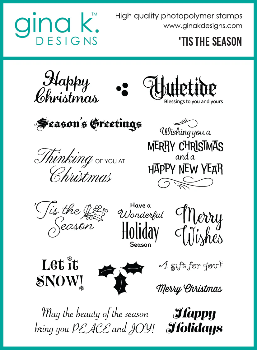 STAMPS- 'Tis the Season