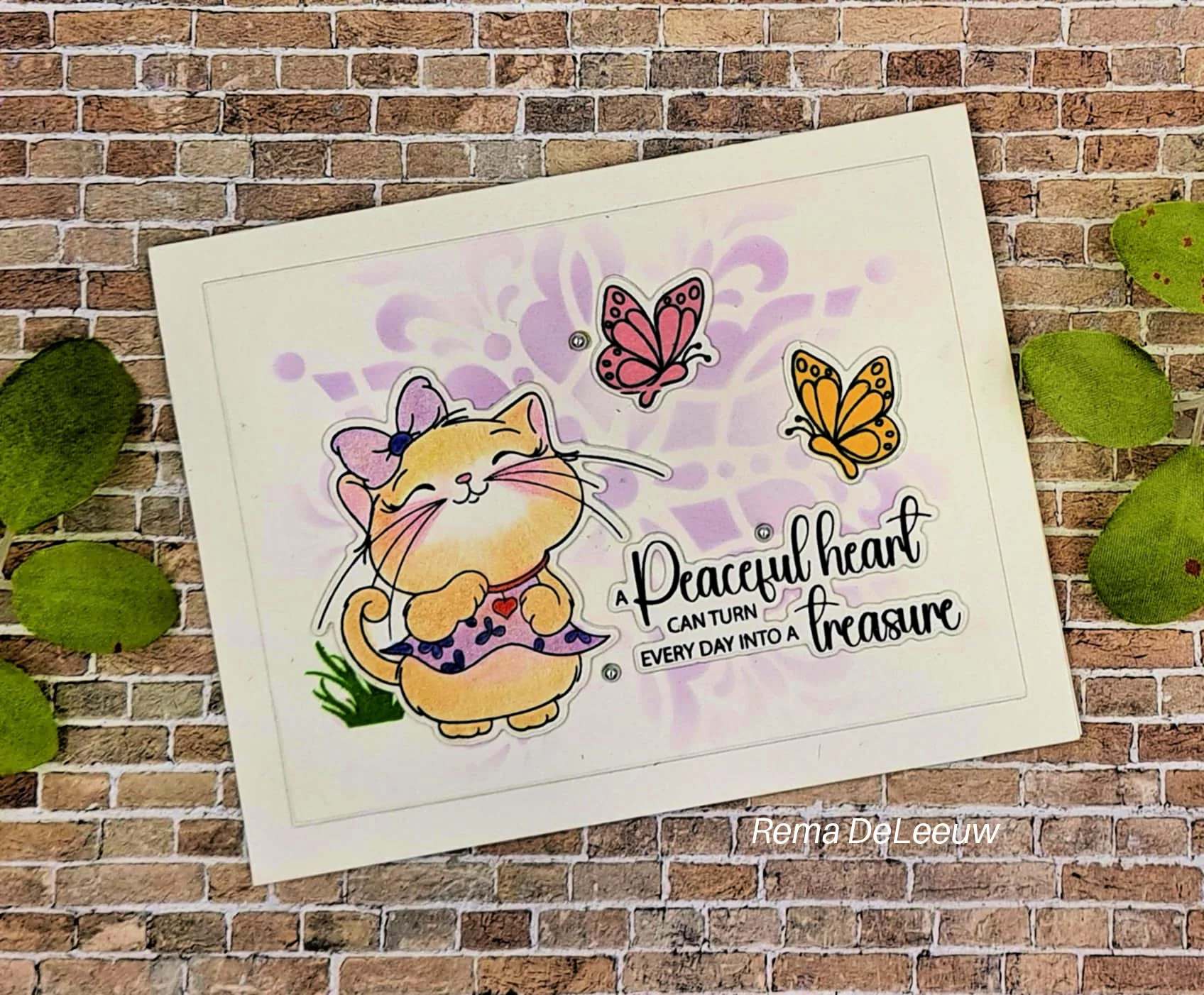 STAMPS- Treasured Kittens - Image 5