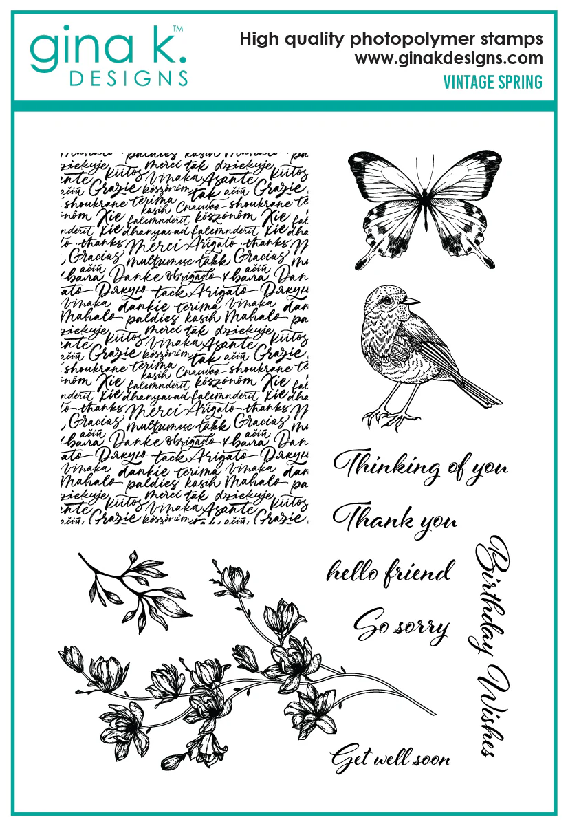 STAMPS- Vintage Spring