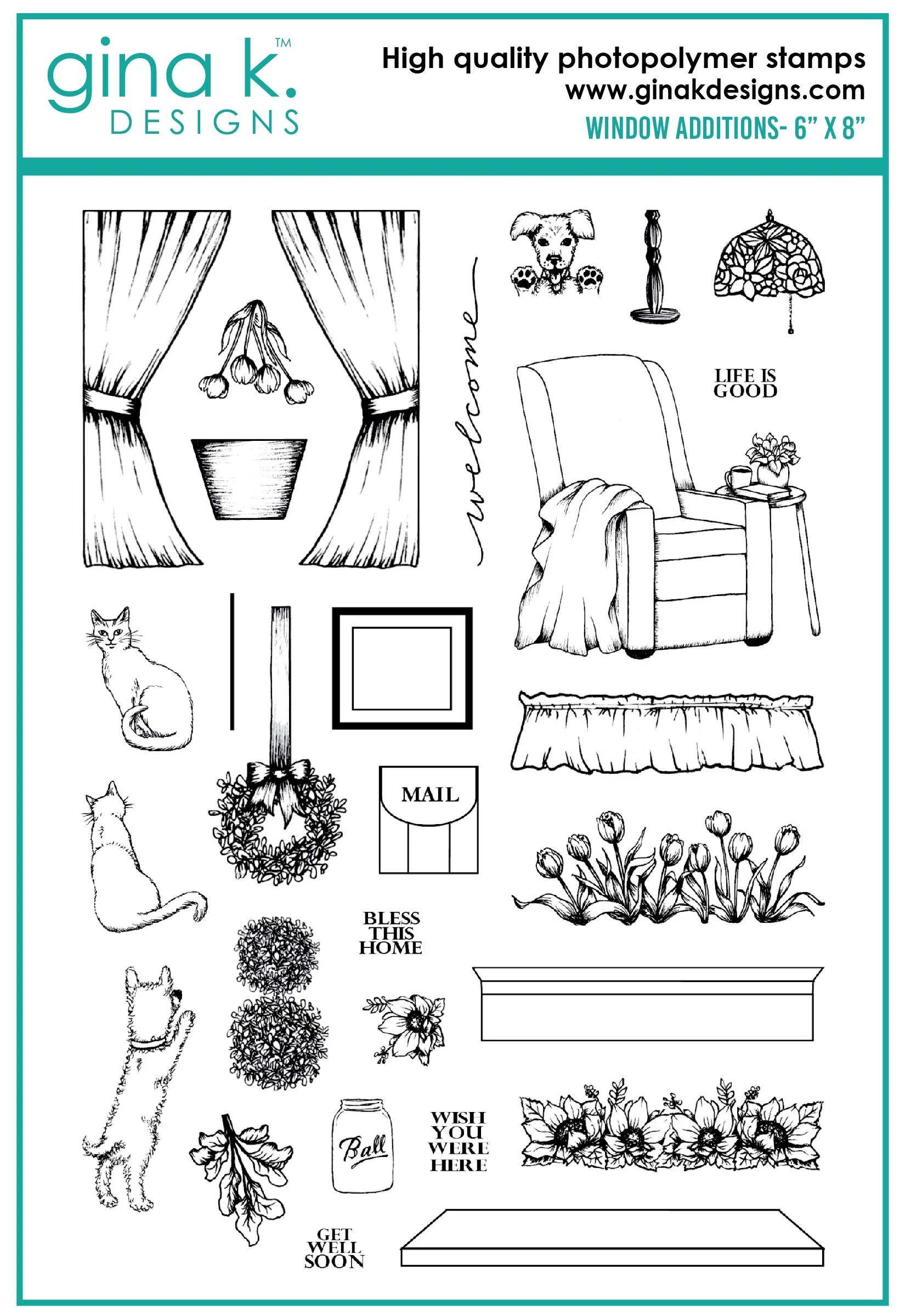 STAMPS- Window Additions